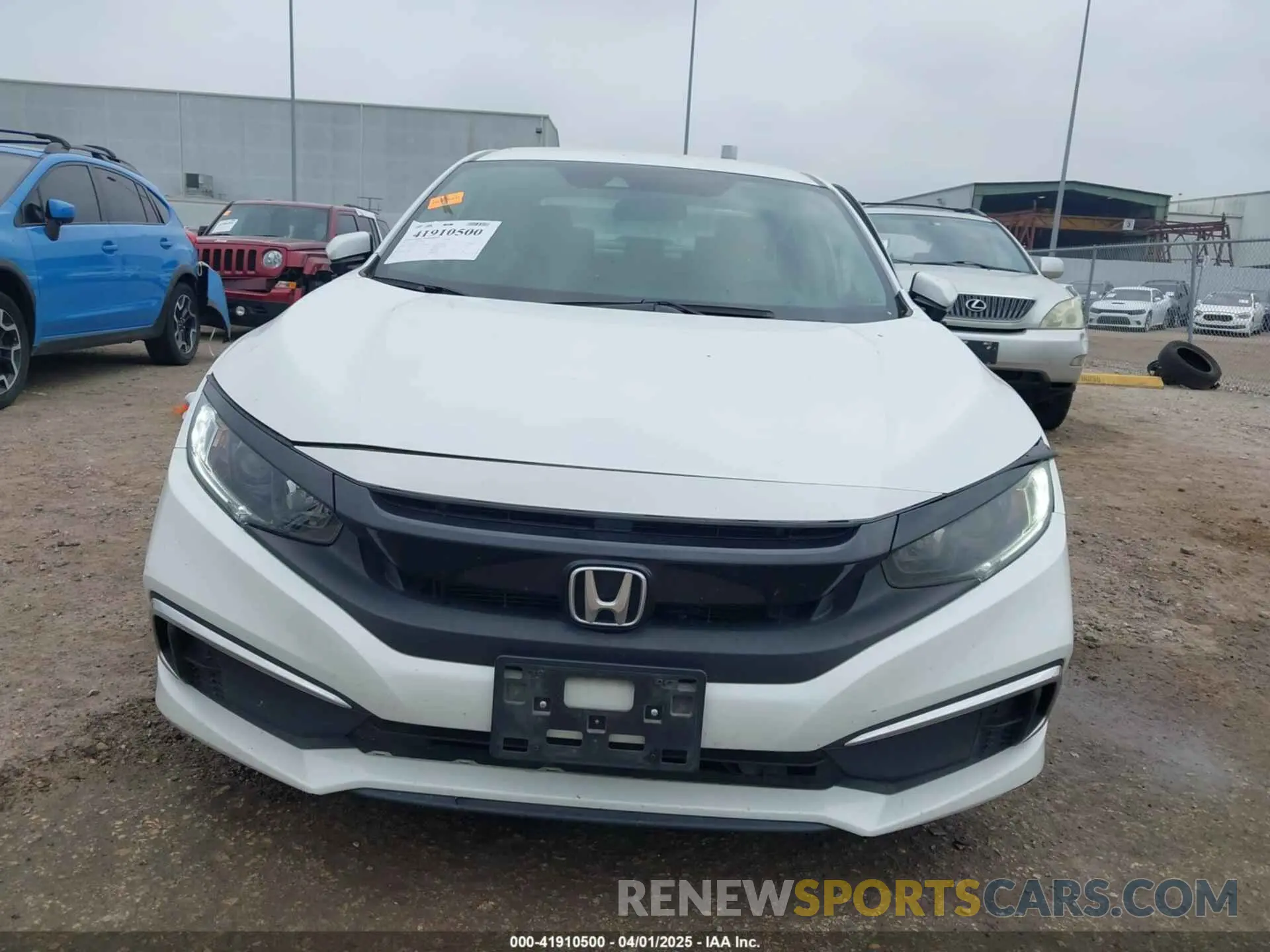 12 Photograph of a damaged car 2HGFC2F63LH514256 HONDA CIVIC 2020