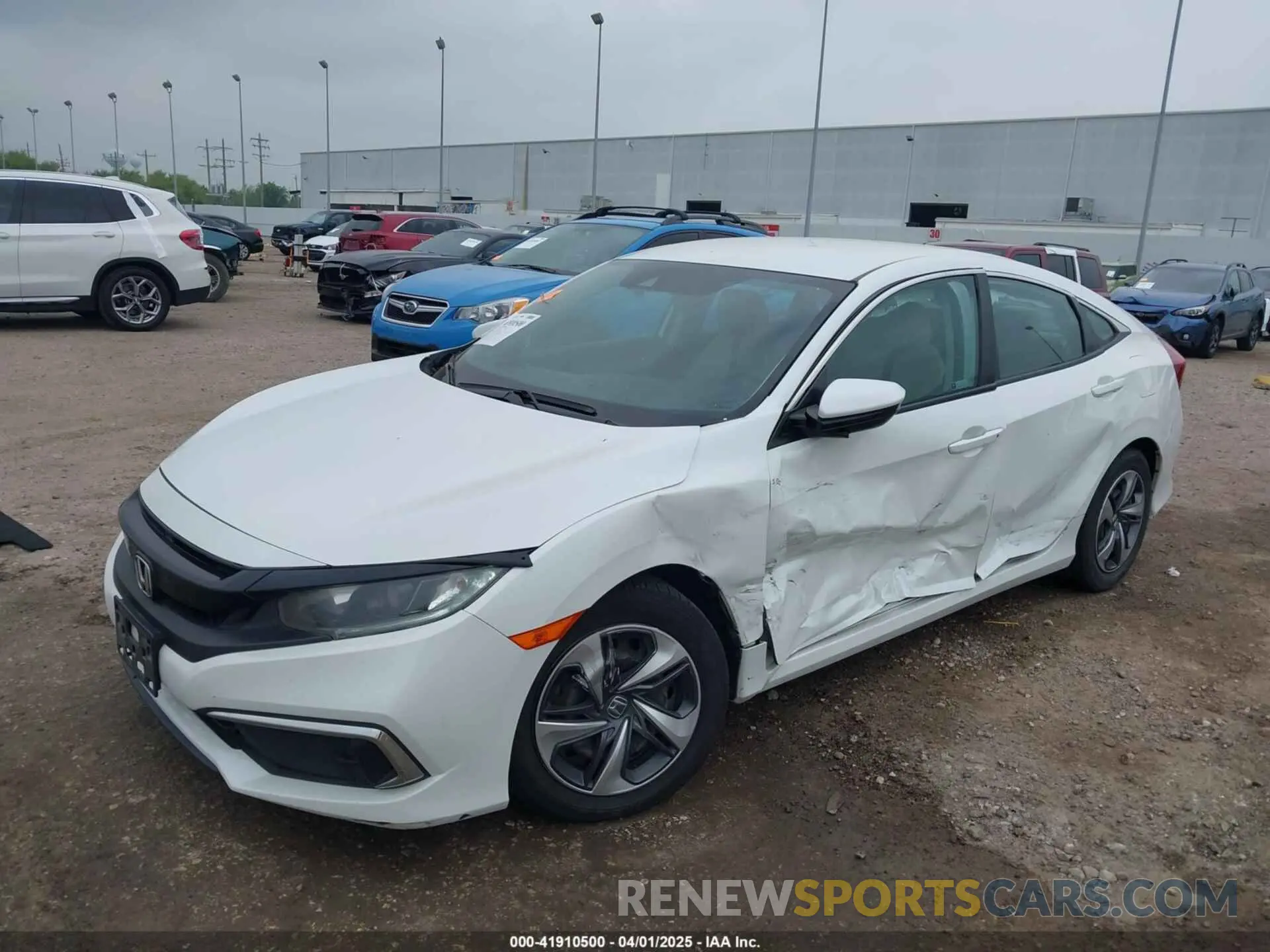 2 Photograph of a damaged car 2HGFC2F63LH514256 HONDA CIVIC 2020