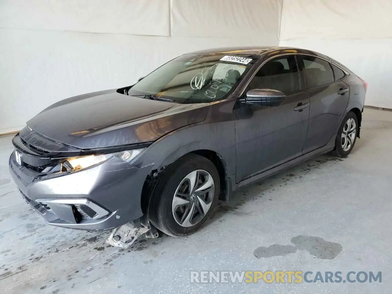 1 Photograph of a damaged car 2HGFC2F63LH517884 HONDA CIVIC 2020
