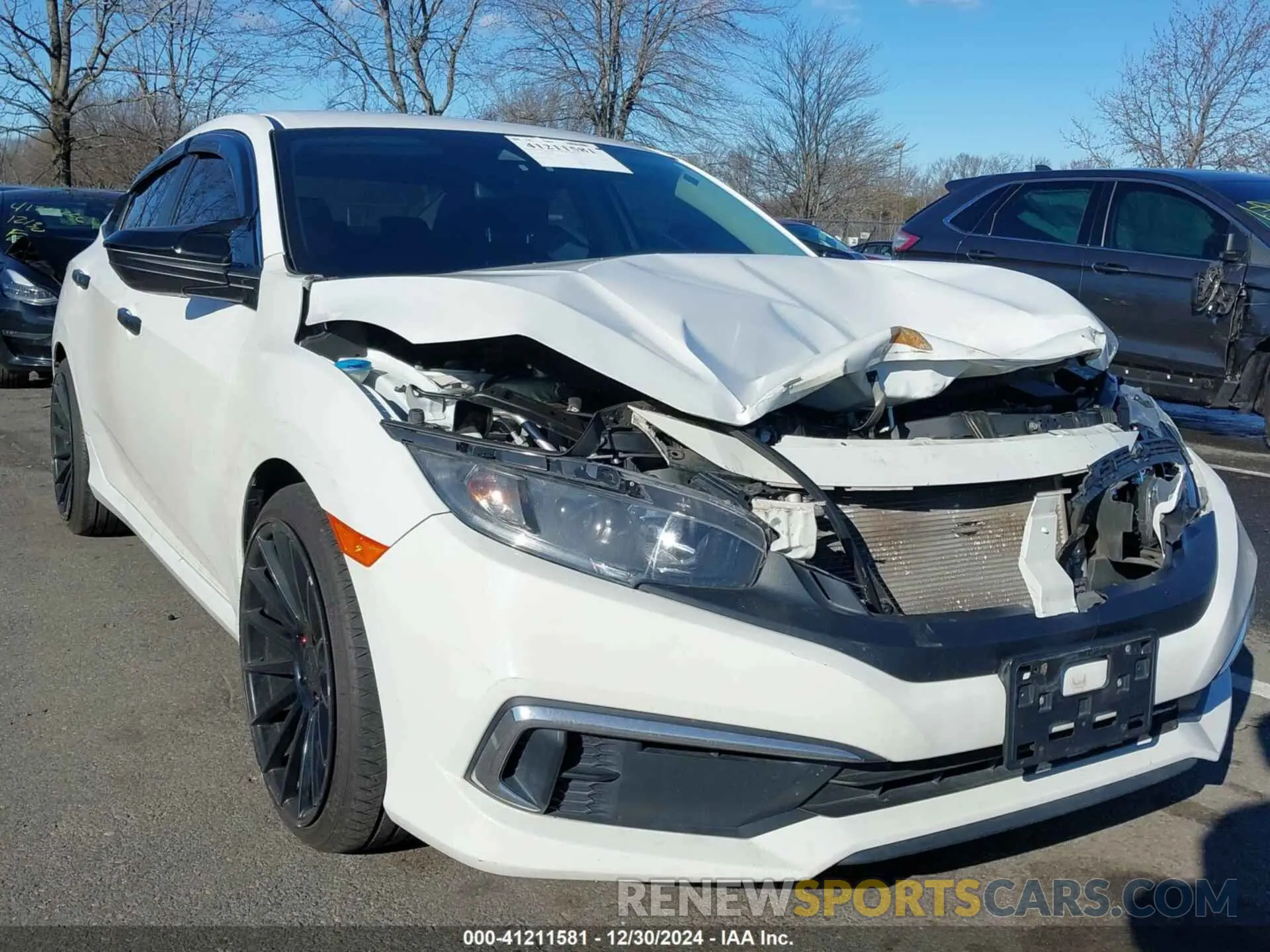 1 Photograph of a damaged car 2HGFC2F63LH529484 HONDA CIVIC 2020