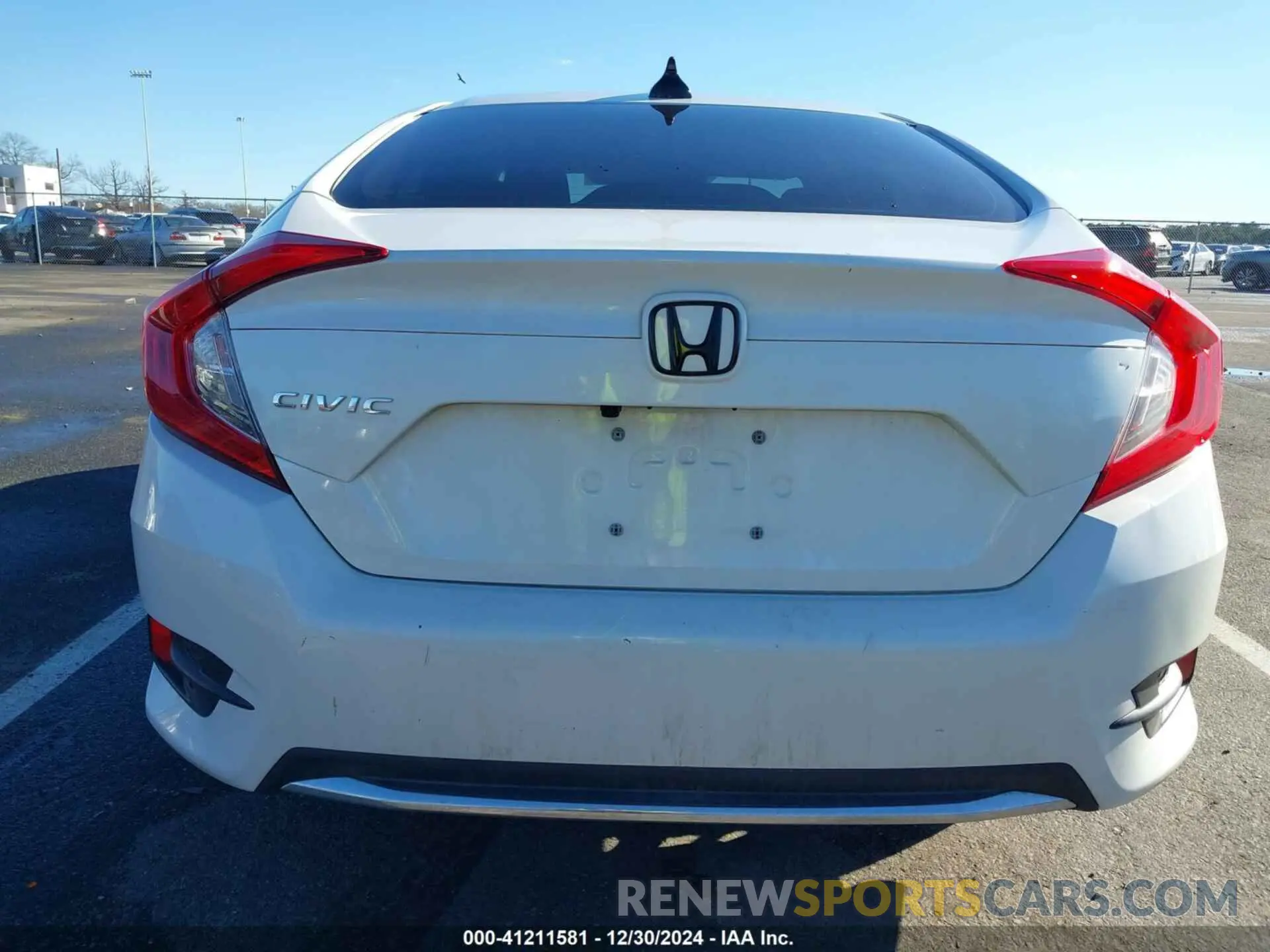 16 Photograph of a damaged car 2HGFC2F63LH529484 HONDA CIVIC 2020