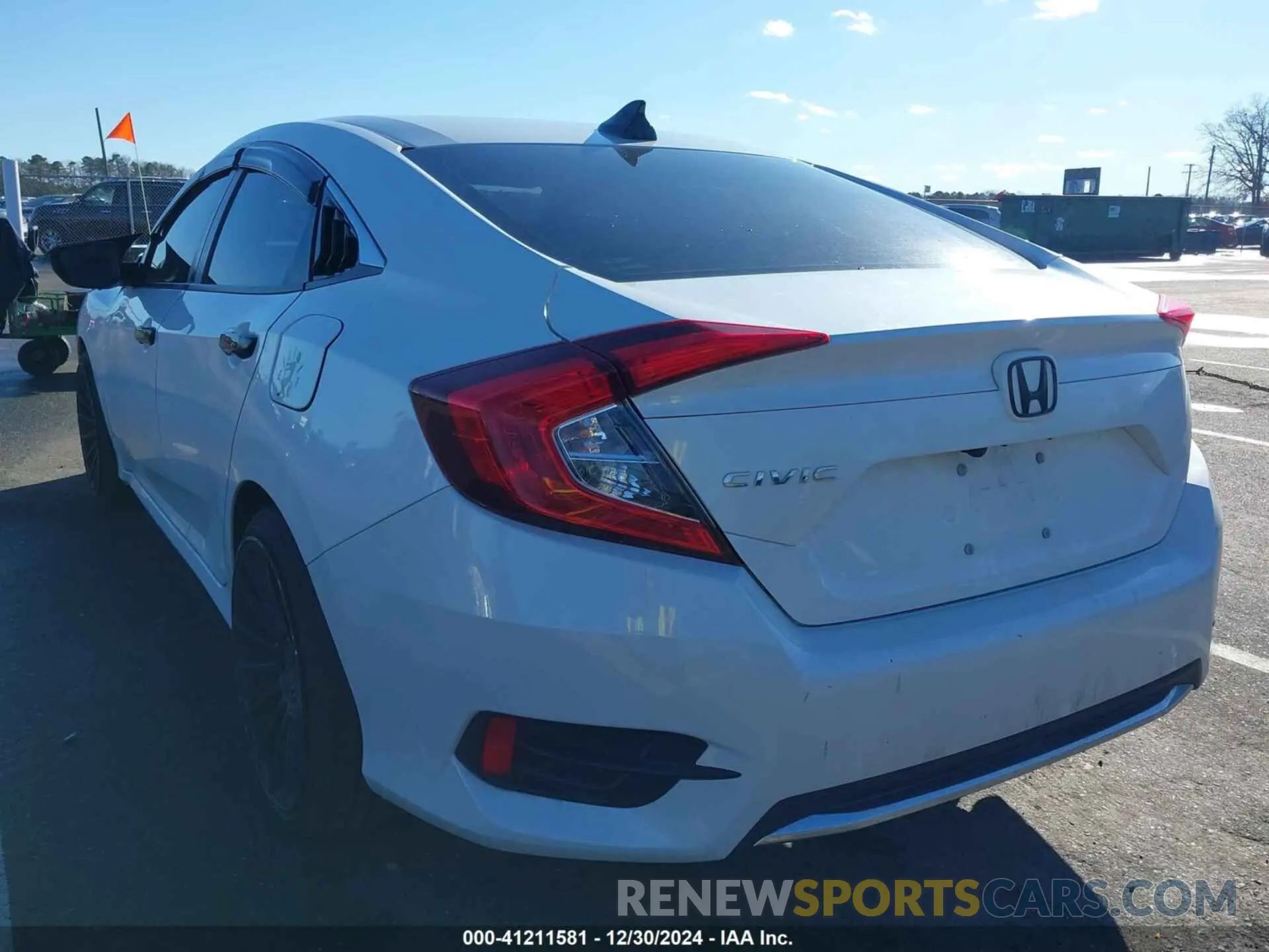 3 Photograph of a damaged car 2HGFC2F63LH529484 HONDA CIVIC 2020