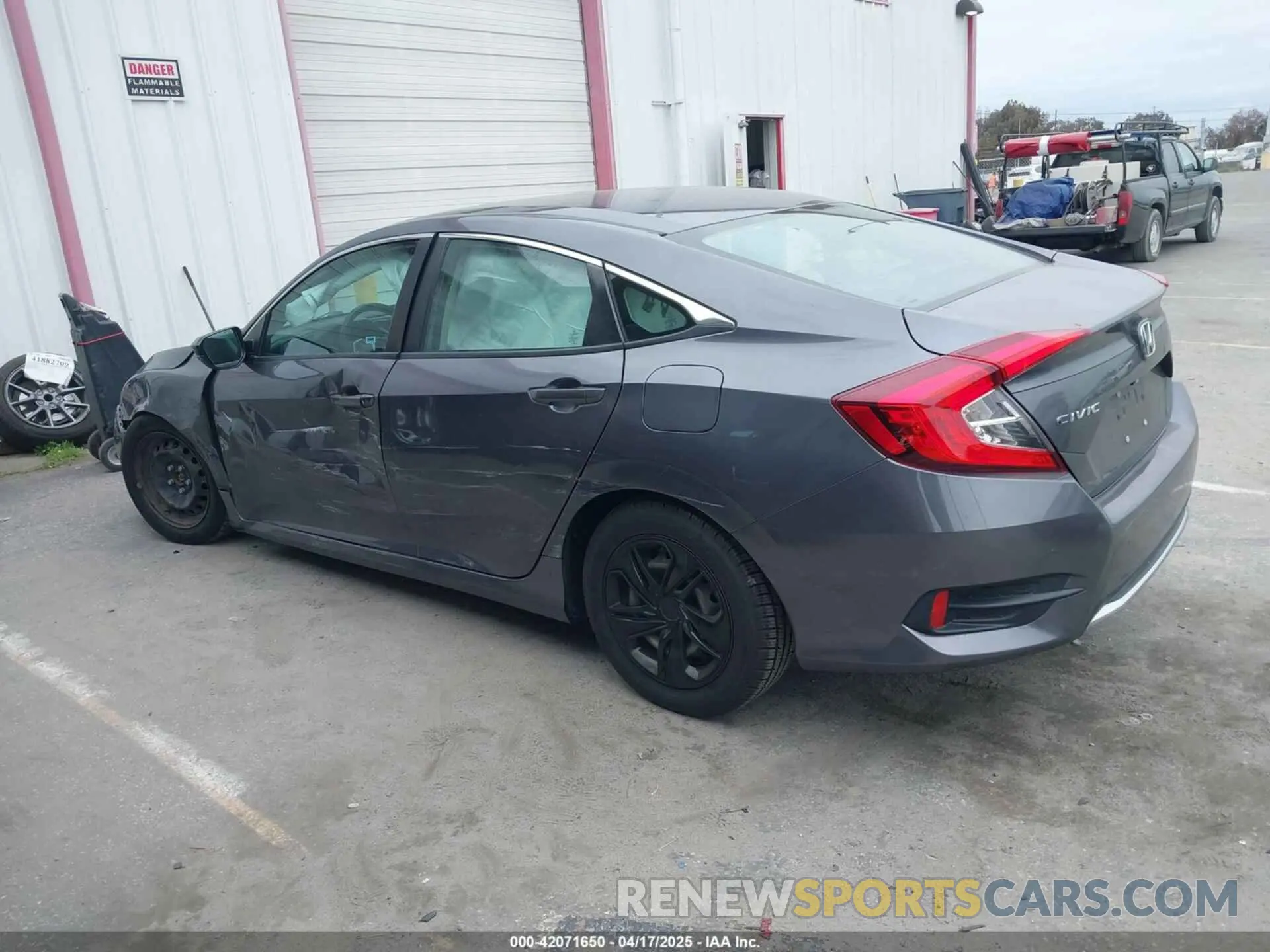 14 Photograph of a damaged car 2HGFC2F63LH530442 HONDA CIVIC 2020