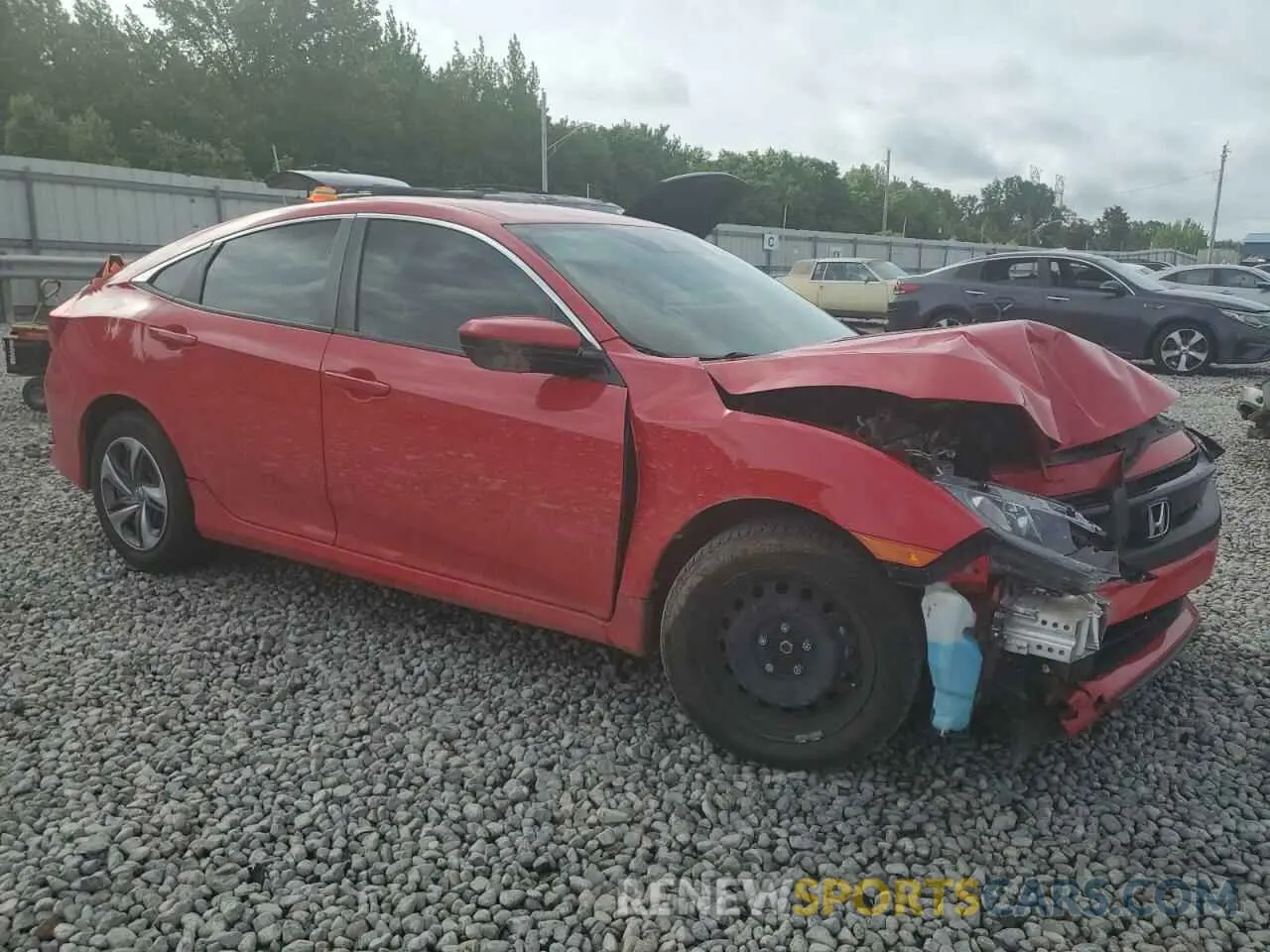4 Photograph of a damaged car 2HGFC2F63LH554966 HONDA CIVIC 2020