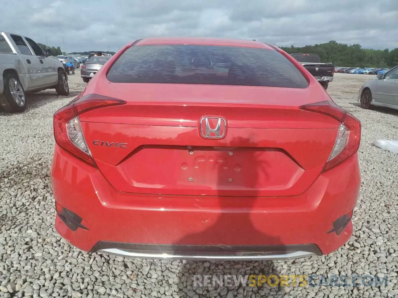 6 Photograph of a damaged car 2HGFC2F63LH554966 HONDA CIVIC 2020