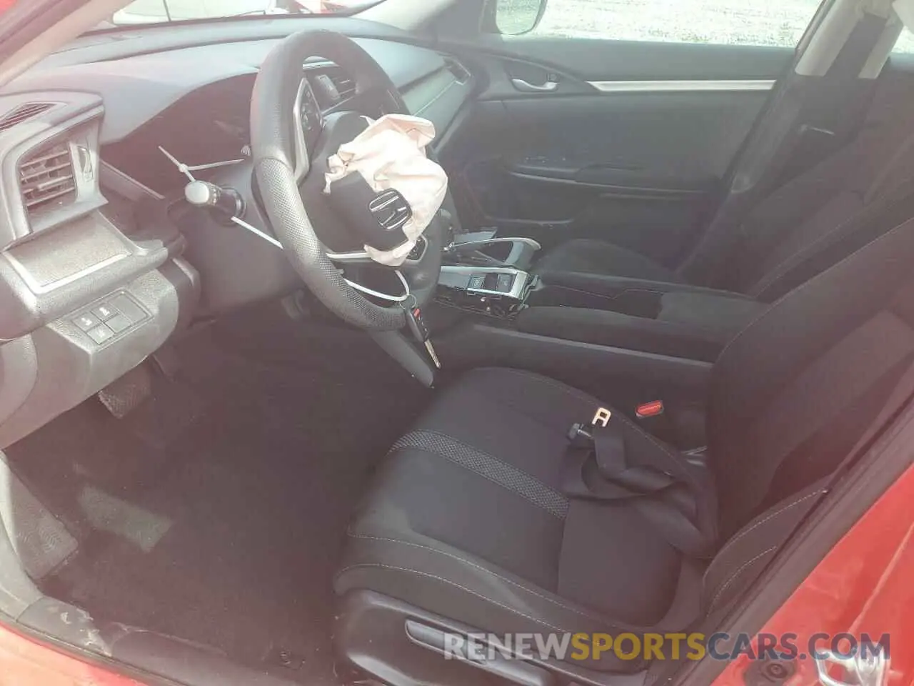 7 Photograph of a damaged car 2HGFC2F63LH554966 HONDA CIVIC 2020