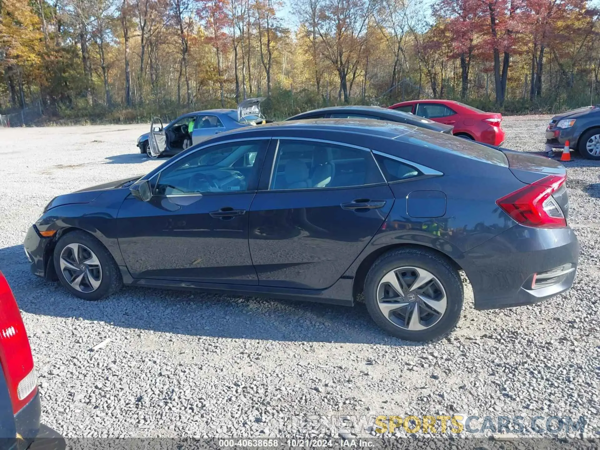 14 Photograph of a damaged car 2HGFC2F63LH562050 HONDA CIVIC 2020