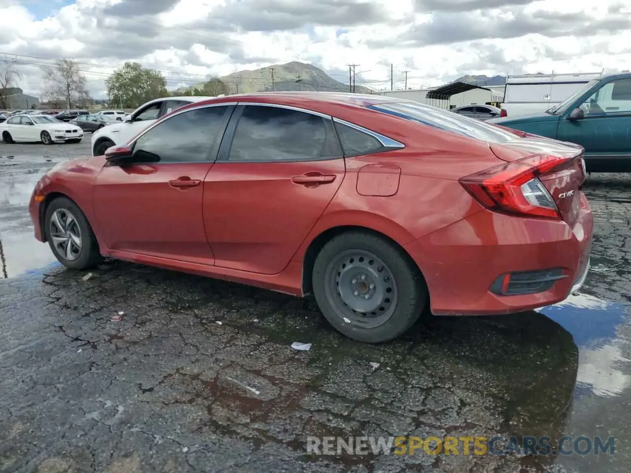 2 Photograph of a damaged car 2HGFC2F63LH566809 HONDA CIVIC 2020