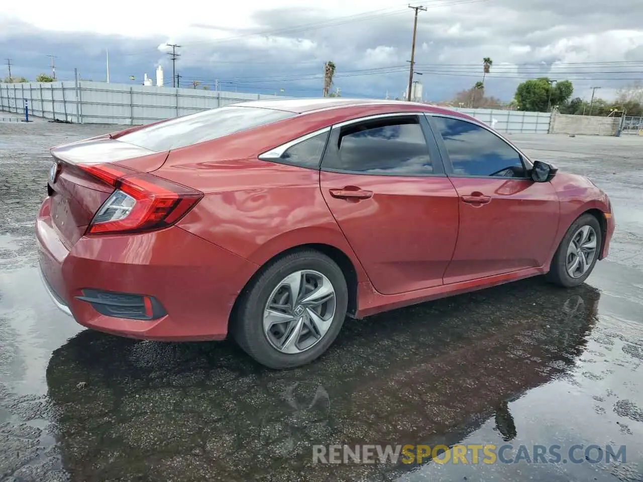 3 Photograph of a damaged car 2HGFC2F63LH566809 HONDA CIVIC 2020
