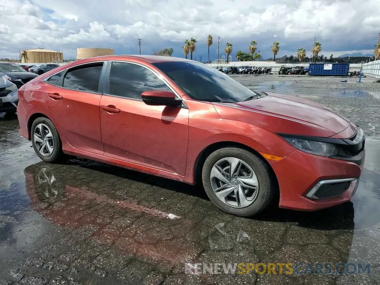 4 Photograph of a damaged car 2HGFC2F63LH566809 HONDA CIVIC 2020