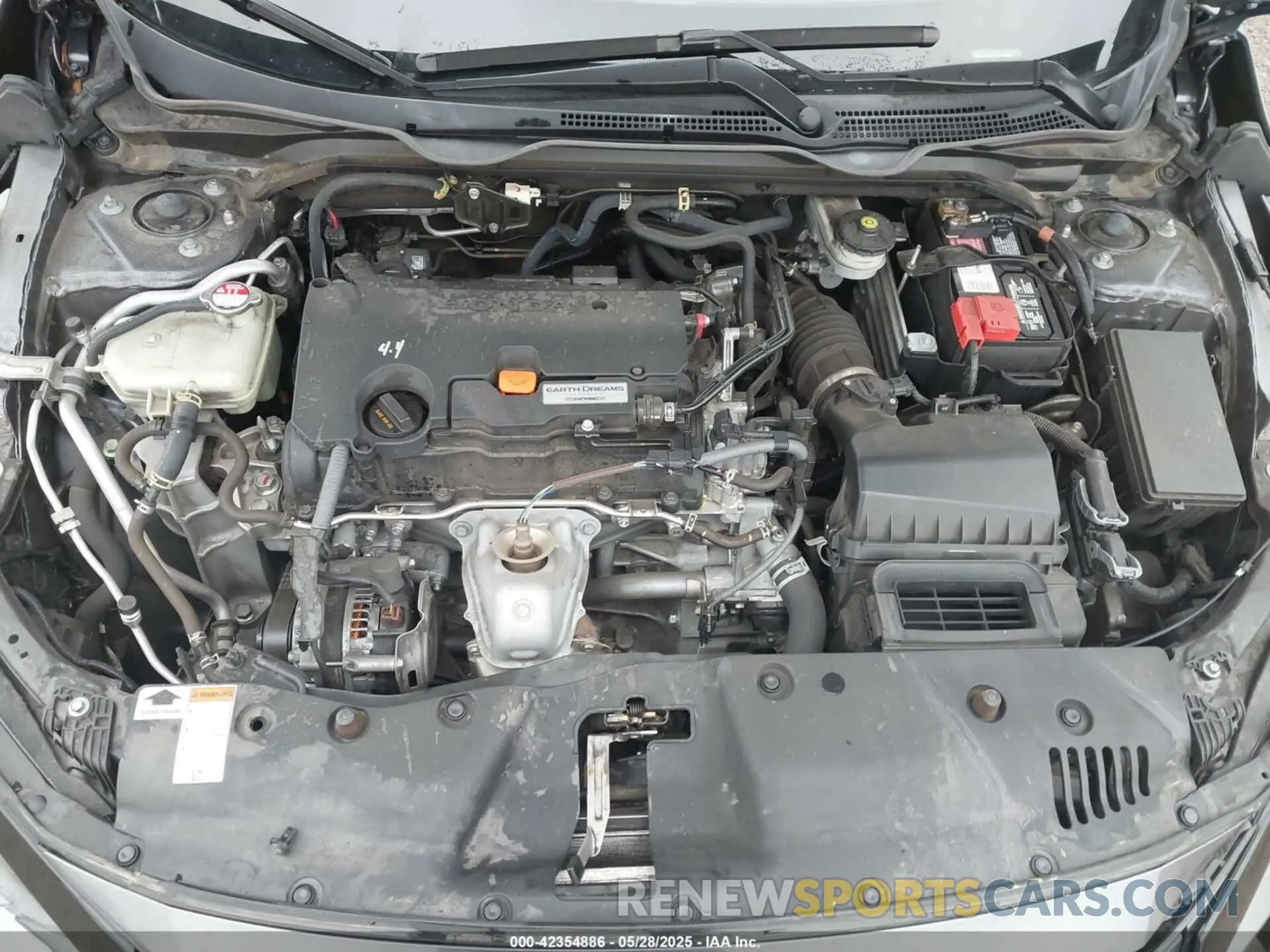 10 Photograph of a damaged car 2HGFC2F63LH567698 HONDA CIVIC 2020