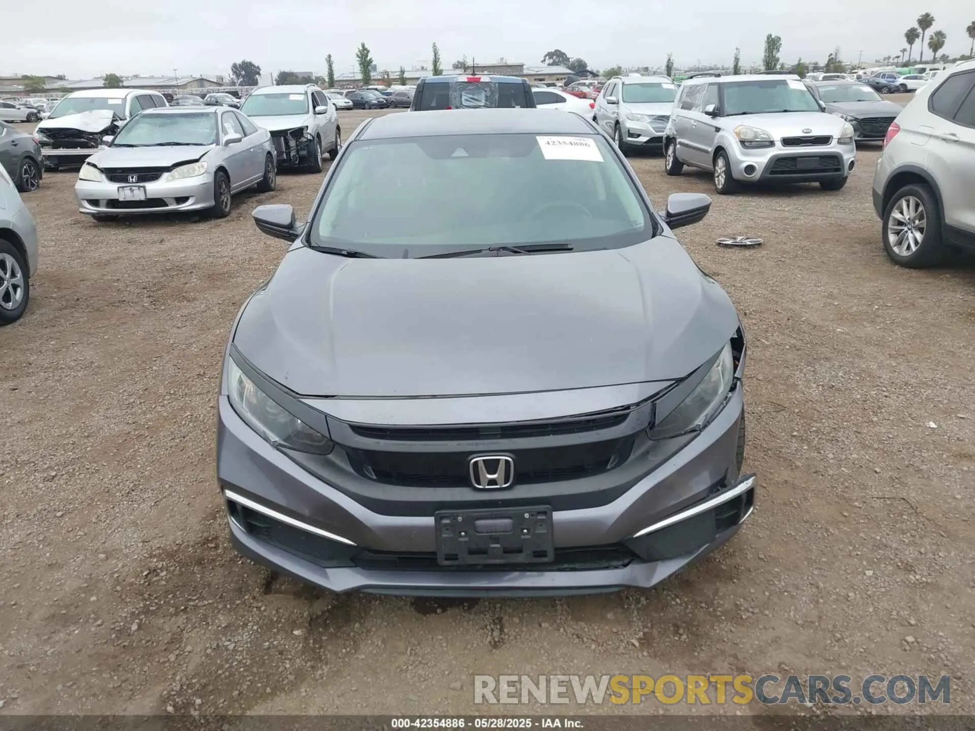 13 Photograph of a damaged car 2HGFC2F63LH567698 HONDA CIVIC 2020