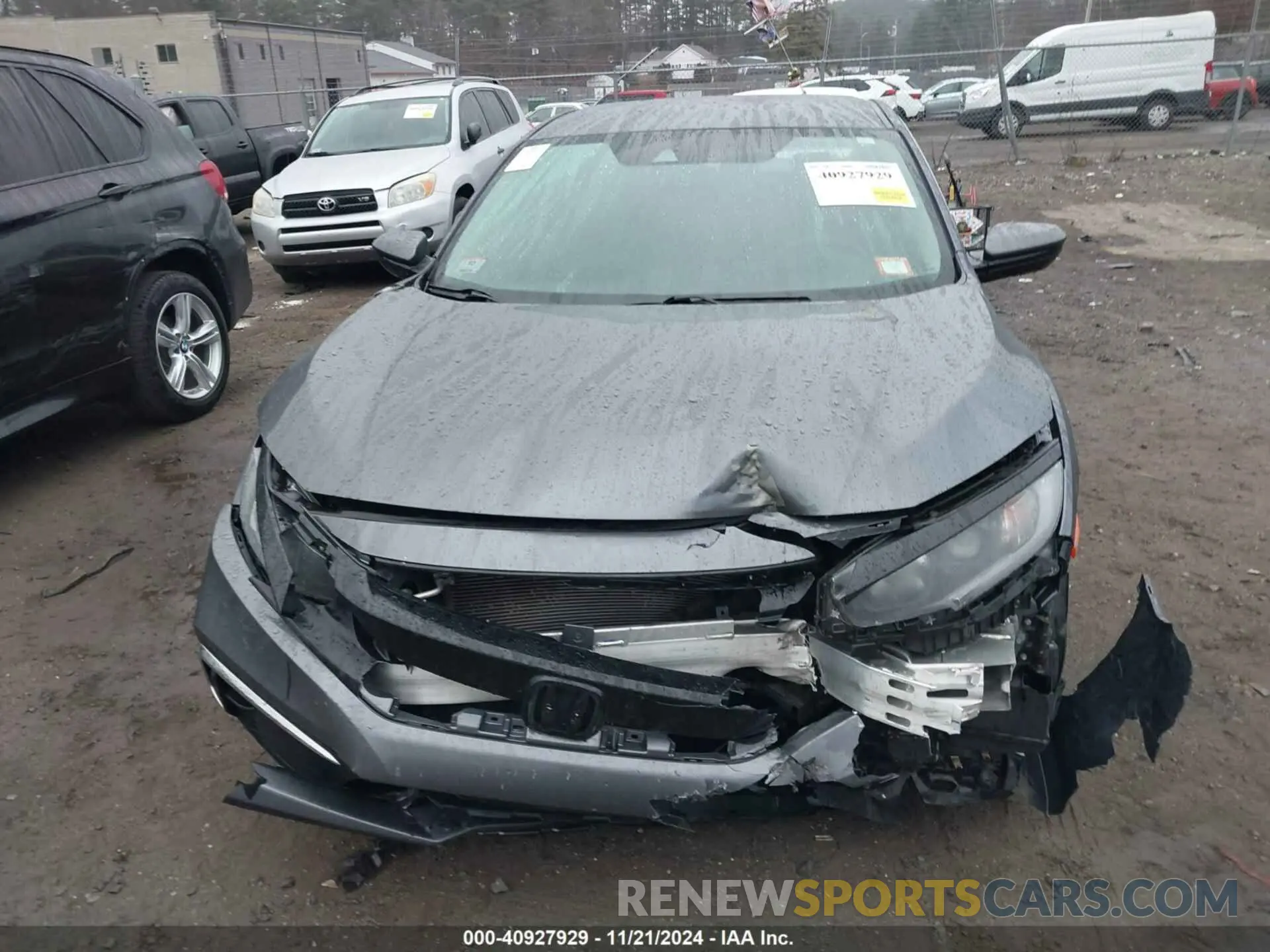 13 Photograph of a damaged car 2HGFC2F63LH574540 HONDA CIVIC 2020