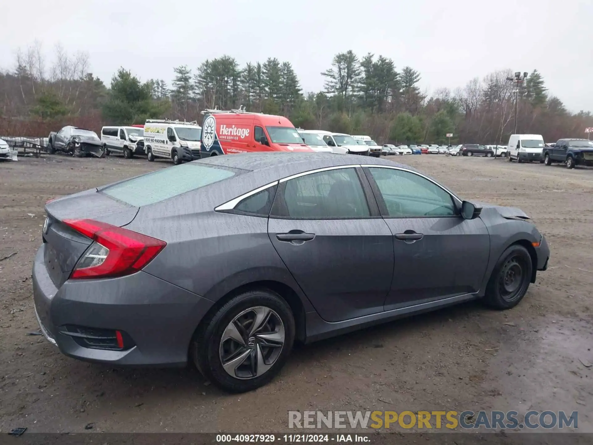 14 Photograph of a damaged car 2HGFC2F63LH574540 HONDA CIVIC 2020