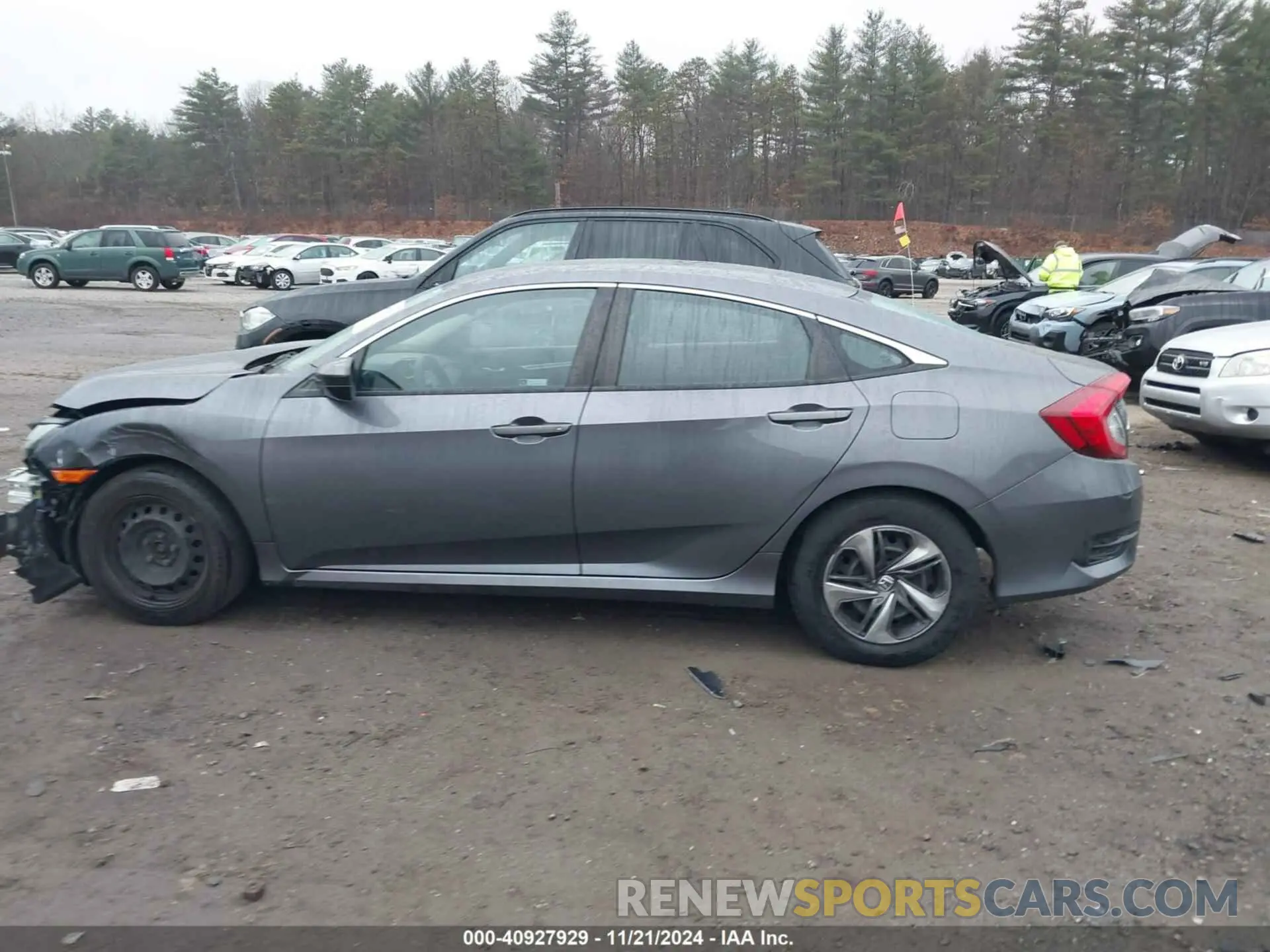 15 Photograph of a damaged car 2HGFC2F63LH574540 HONDA CIVIC 2020