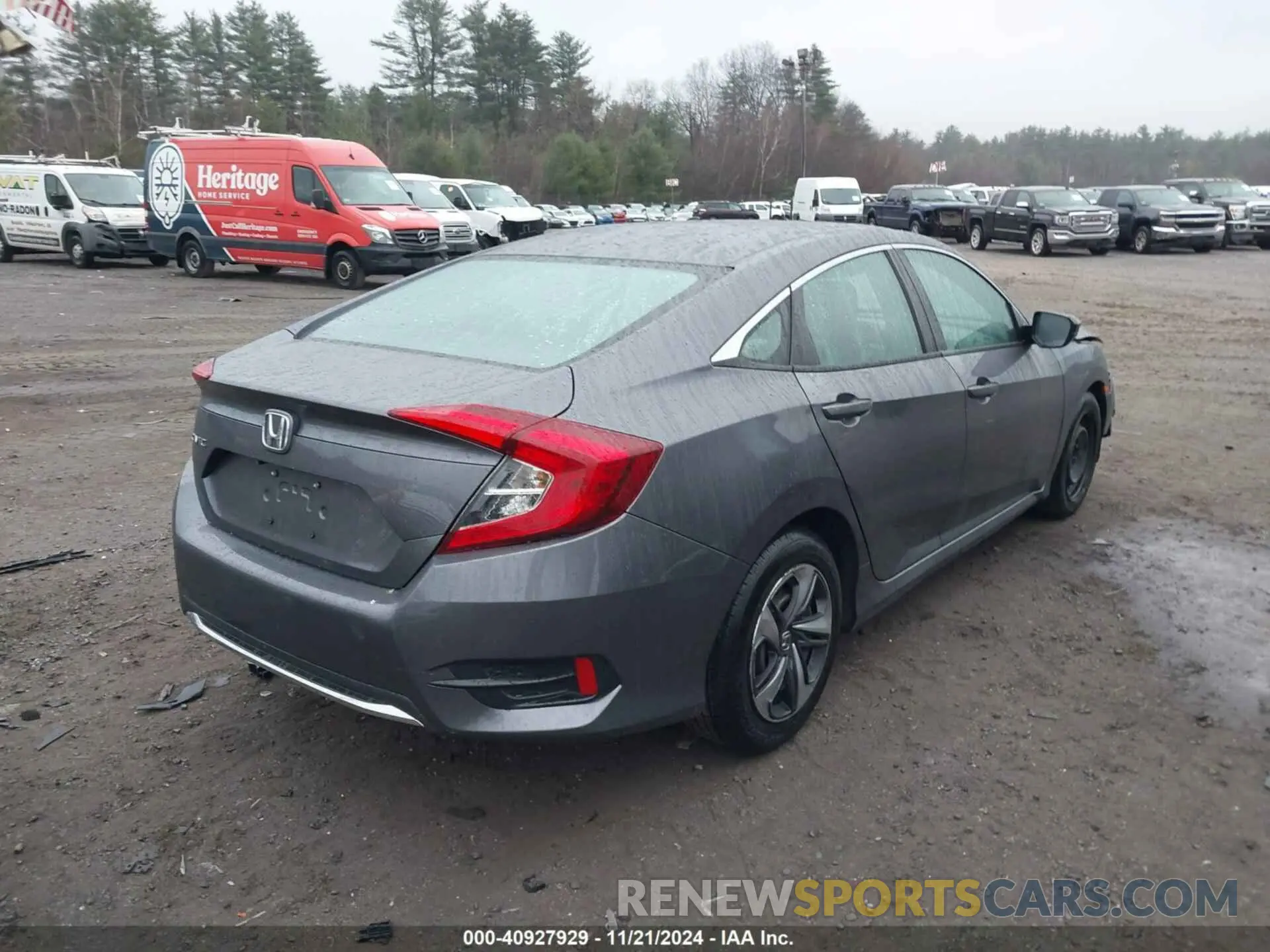 4 Photograph of a damaged car 2HGFC2F63LH574540 HONDA CIVIC 2020