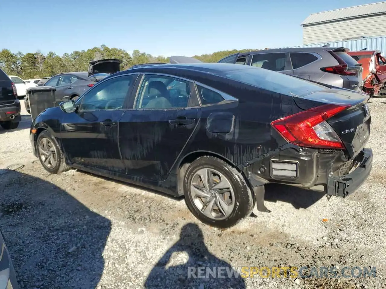 2 Photograph of a damaged car 2HGFC2F63LH586042 HONDA CIVIC 2020