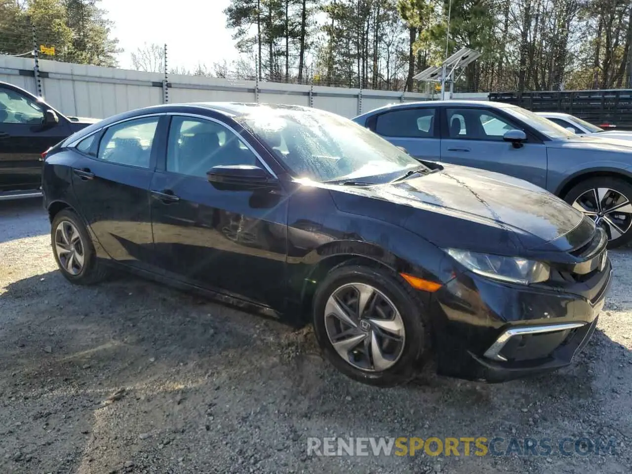 4 Photograph of a damaged car 2HGFC2F63LH586042 HONDA CIVIC 2020
