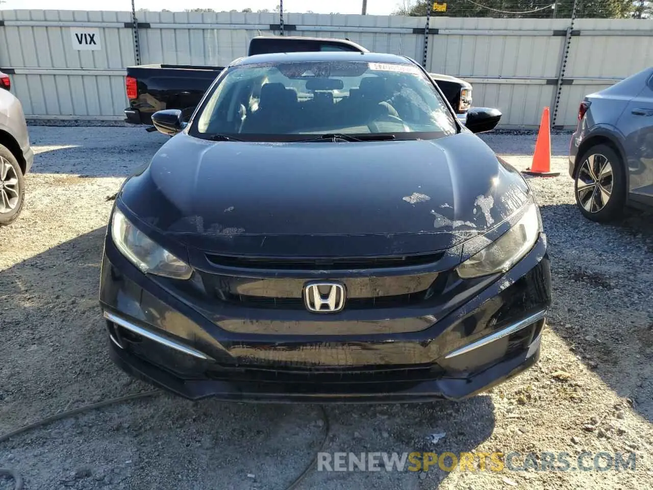 5 Photograph of a damaged car 2HGFC2F63LH586042 HONDA CIVIC 2020