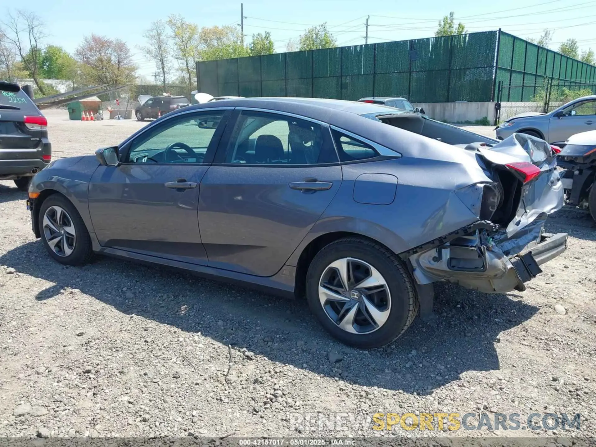 3 Photograph of a damaged car 2HGFC2F63LH597414 HONDA CIVIC 2020
