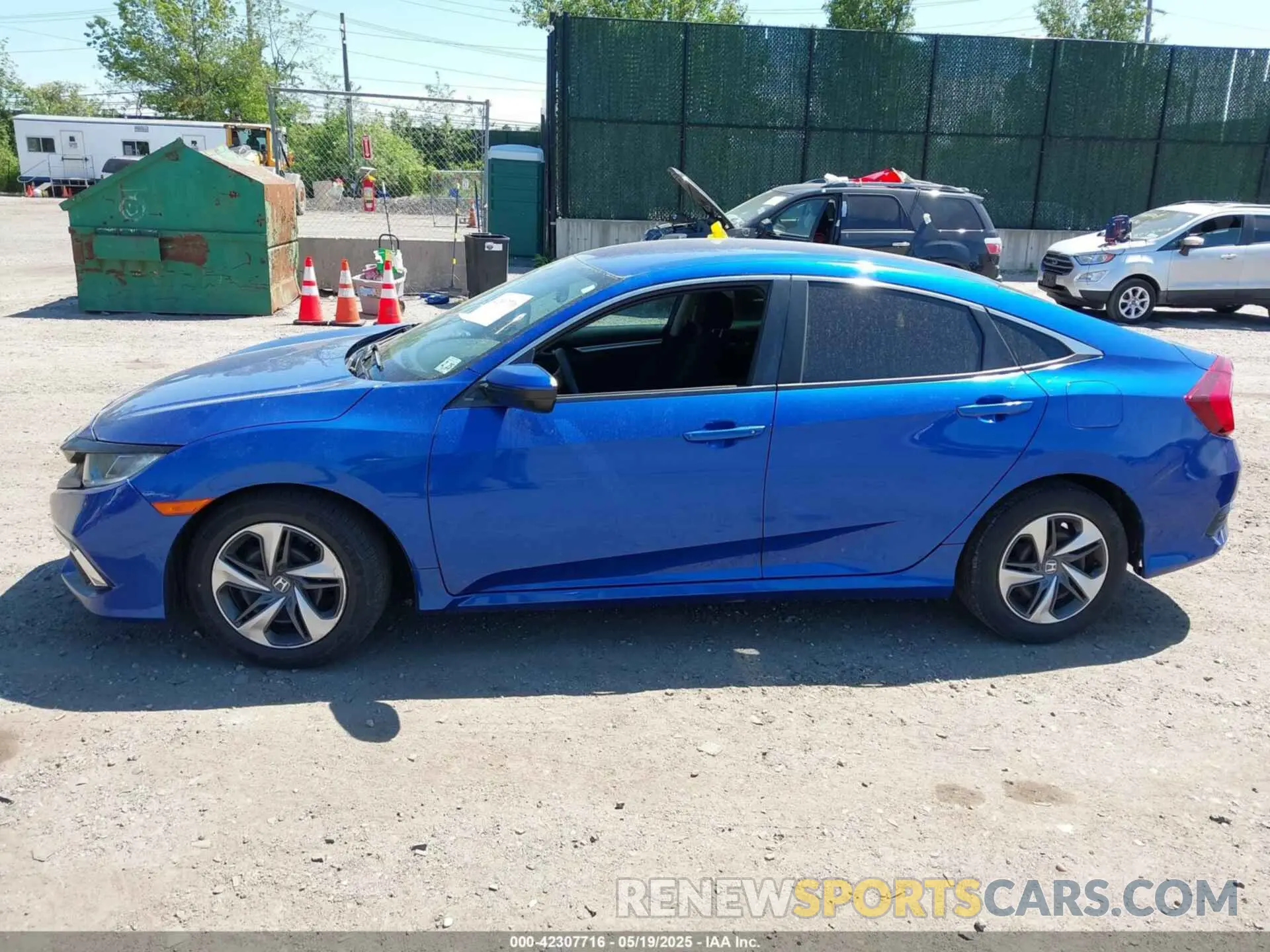 14 Photograph of a damaged car 2HGFC2F64LH504917 HONDA CIVIC 2020