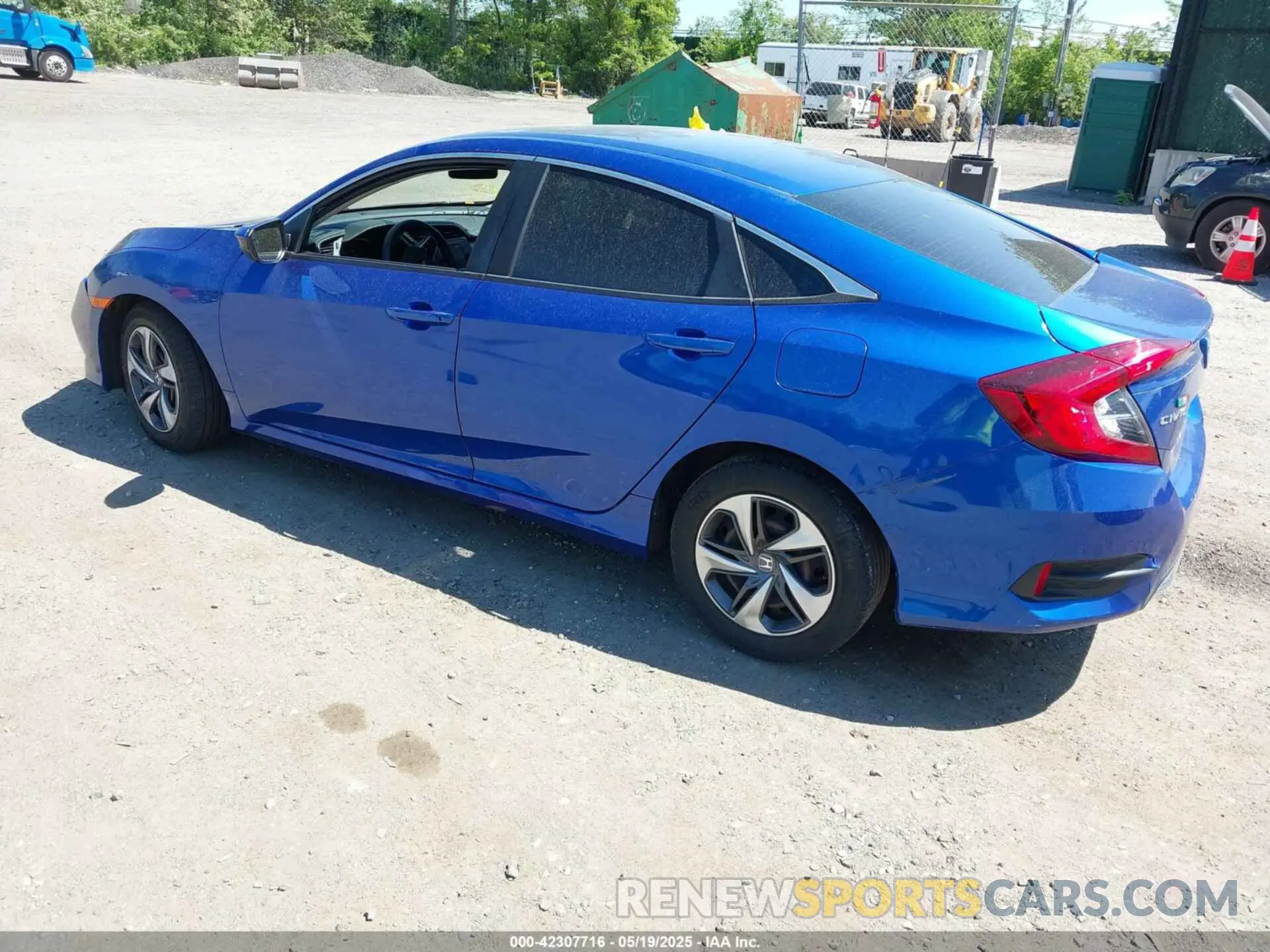 3 Photograph of a damaged car 2HGFC2F64LH504917 HONDA CIVIC 2020