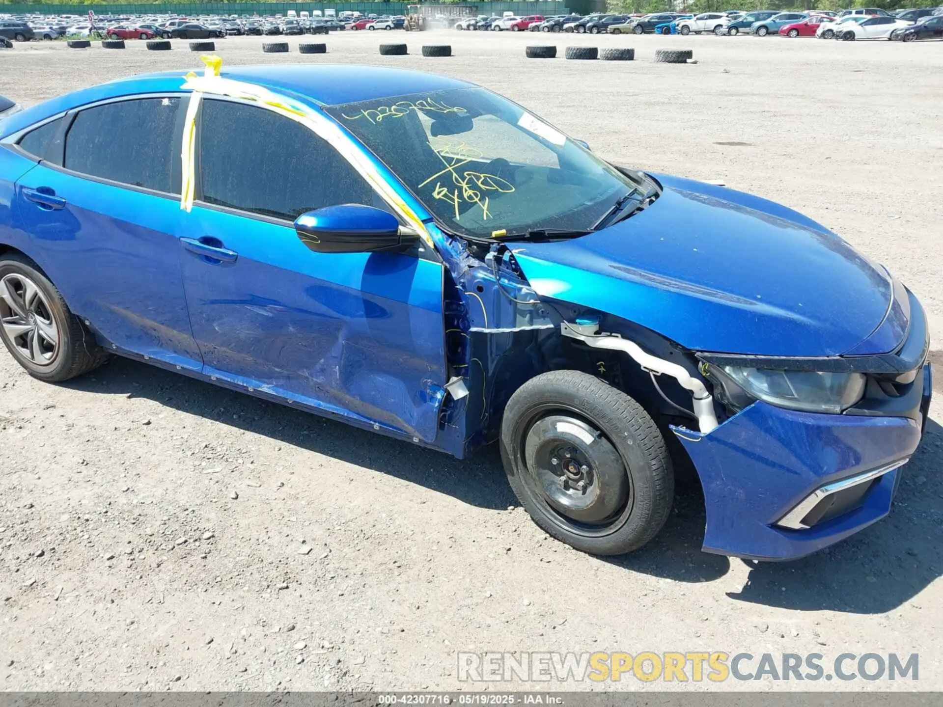 6 Photograph of a damaged car 2HGFC2F64LH504917 HONDA CIVIC 2020