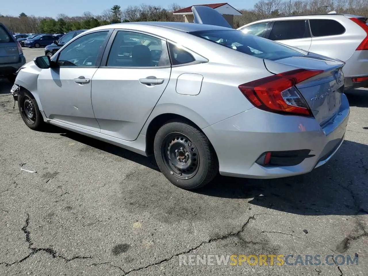 2 Photograph of a damaged car 2HGFC2F64LH505467 HONDA CIVIC 2020