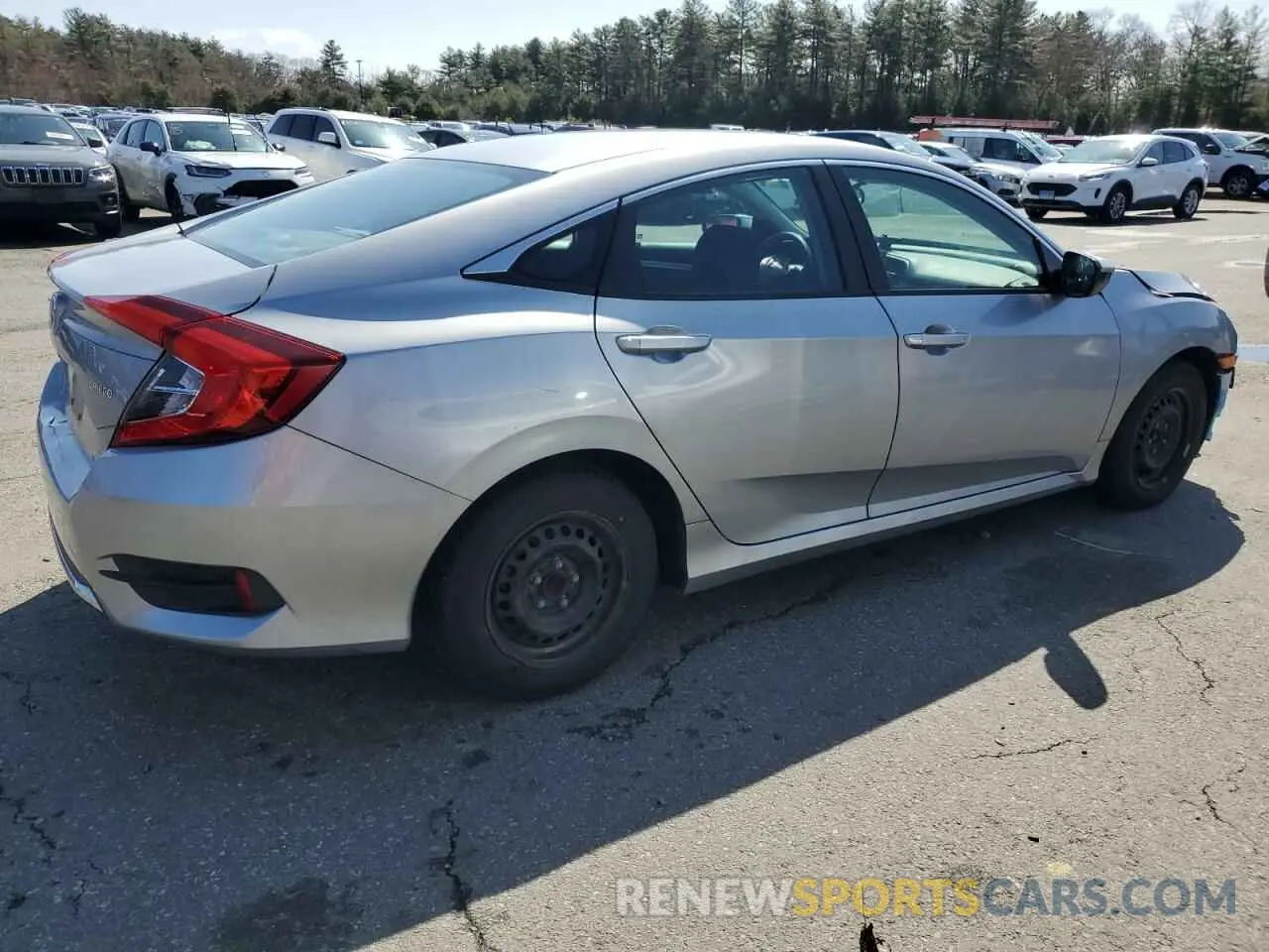 3 Photograph of a damaged car 2HGFC2F64LH505467 HONDA CIVIC 2020