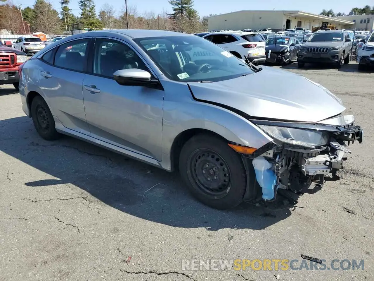 4 Photograph of a damaged car 2HGFC2F64LH505467 HONDA CIVIC 2020