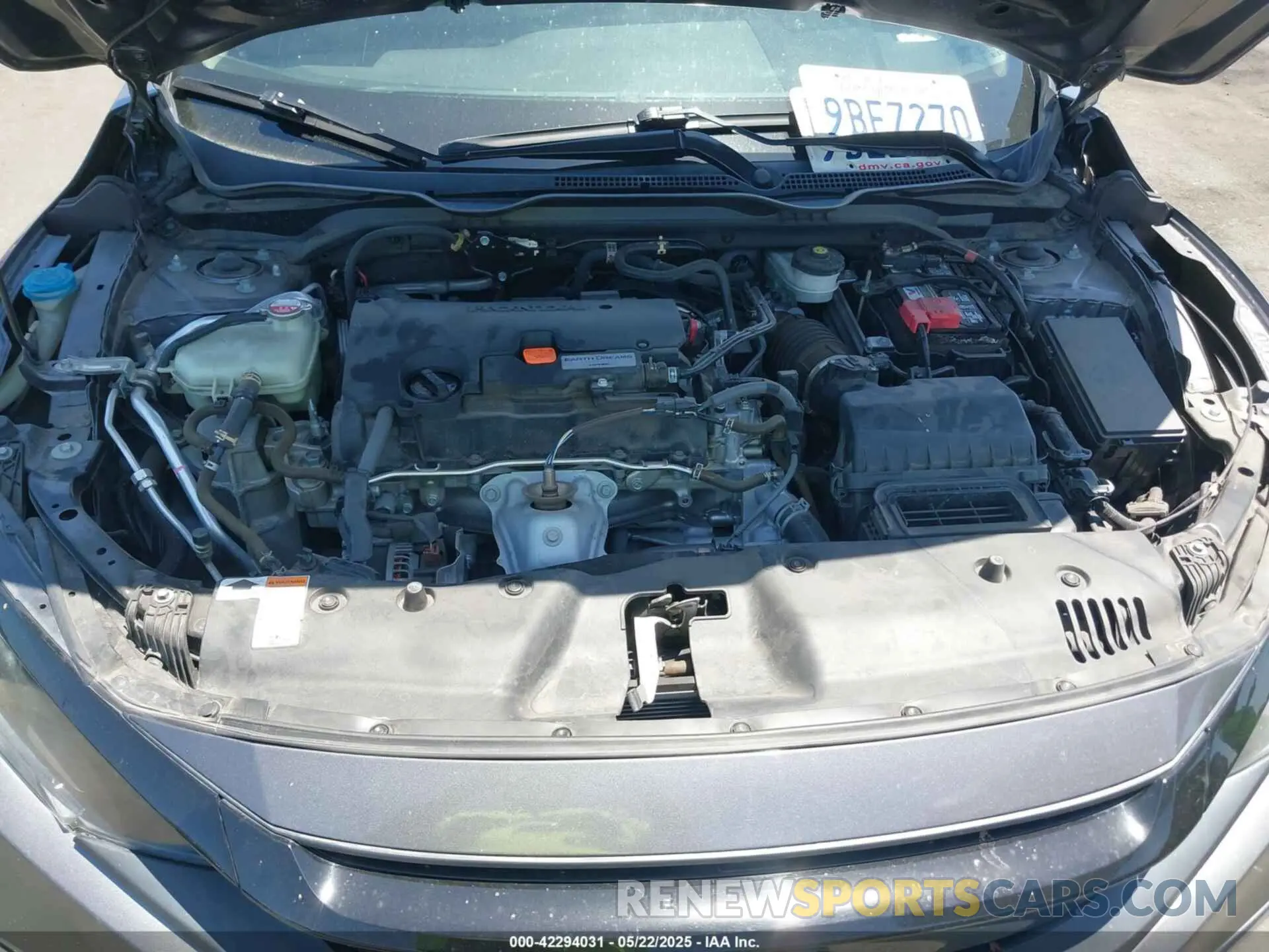 10 Photograph of a damaged car 2HGFC2F64LH512550 HONDA CIVIC 2020