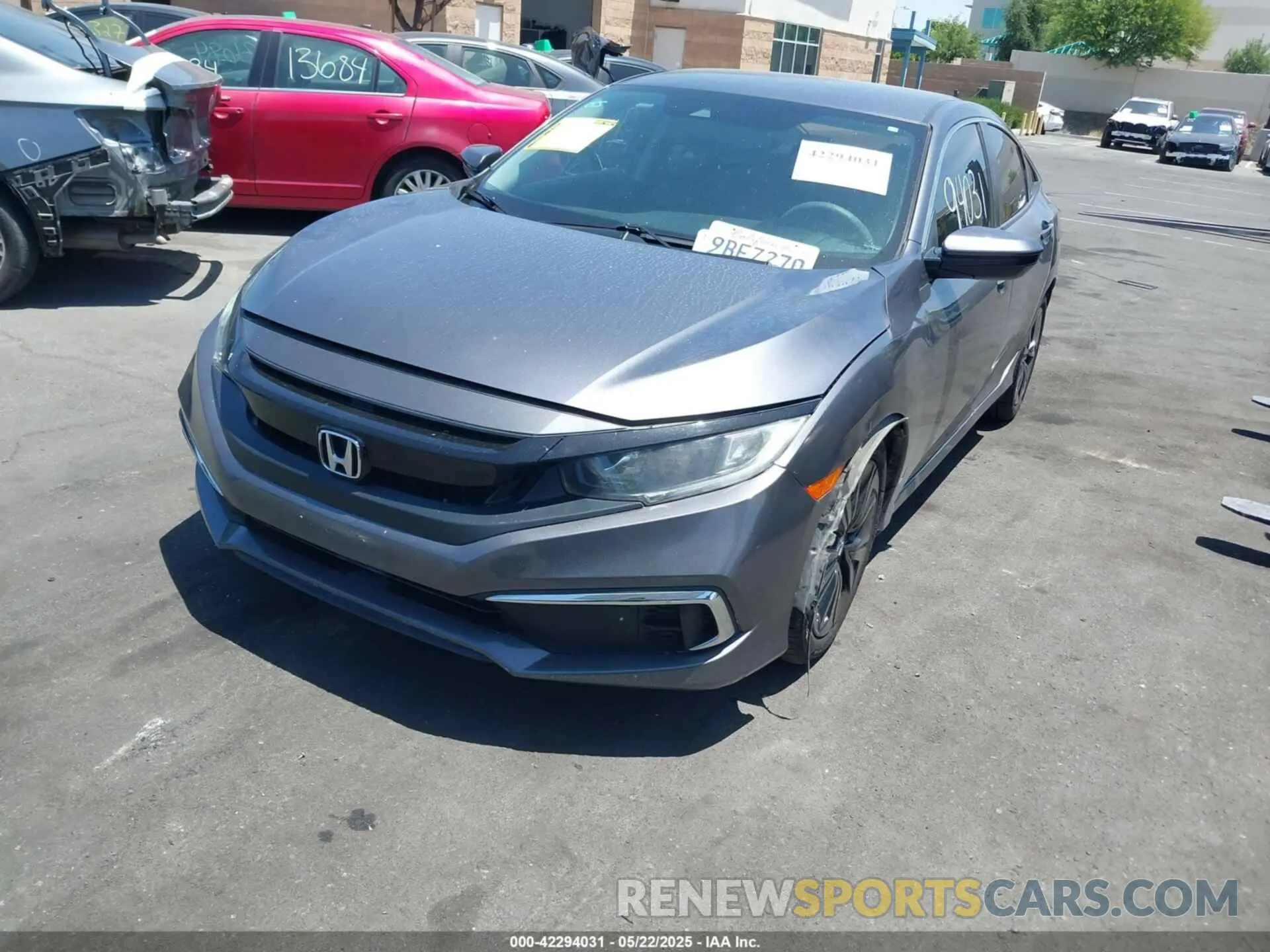 2 Photograph of a damaged car 2HGFC2F64LH512550 HONDA CIVIC 2020