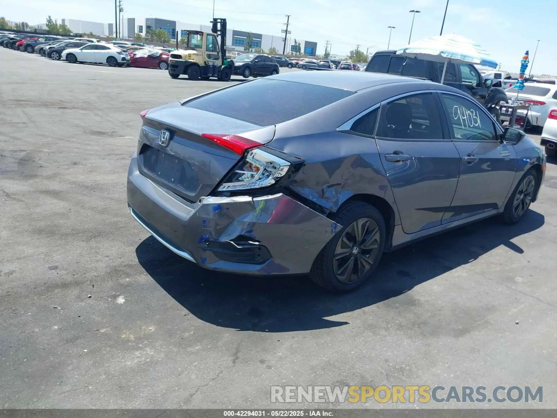 6 Photograph of a damaged car 2HGFC2F64LH512550 HONDA CIVIC 2020