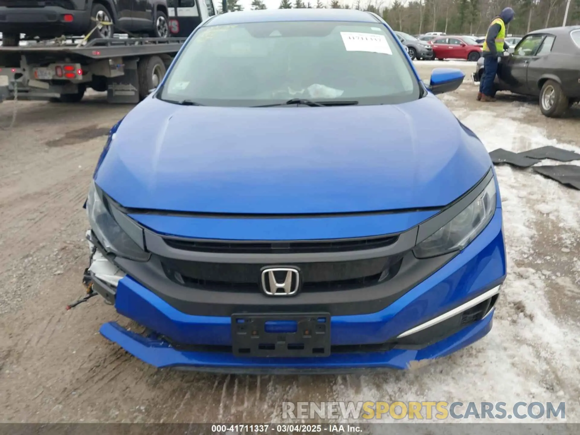 13 Photograph of a damaged car 2HGFC2F64LH514640 HONDA CIVIC 2020