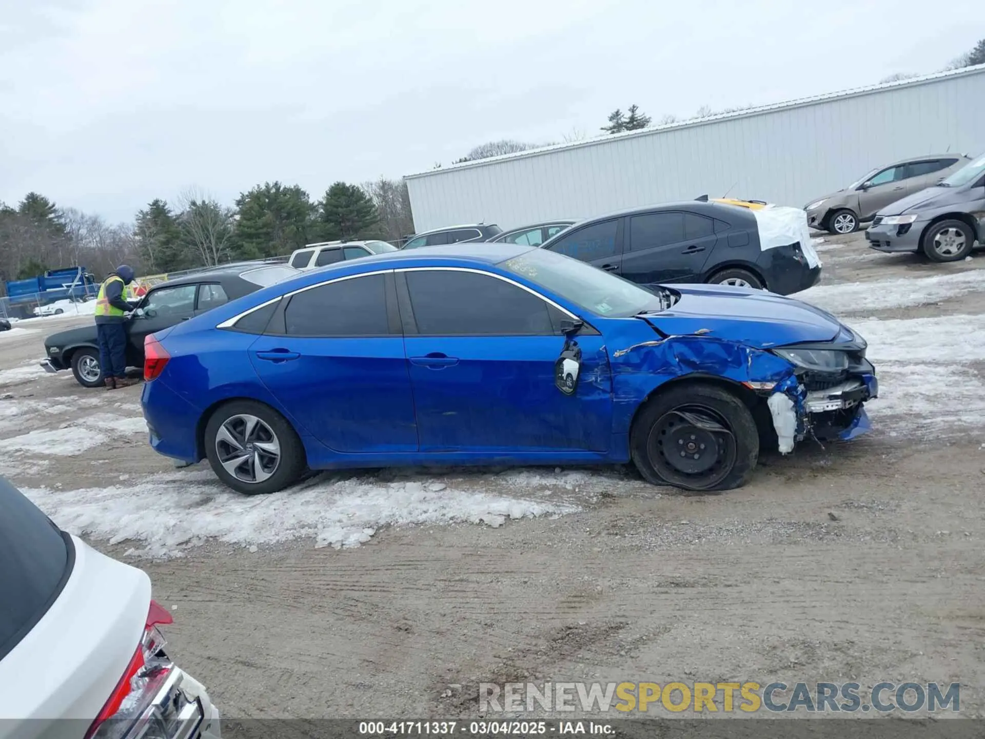 14 Photograph of a damaged car 2HGFC2F64LH514640 HONDA CIVIC 2020