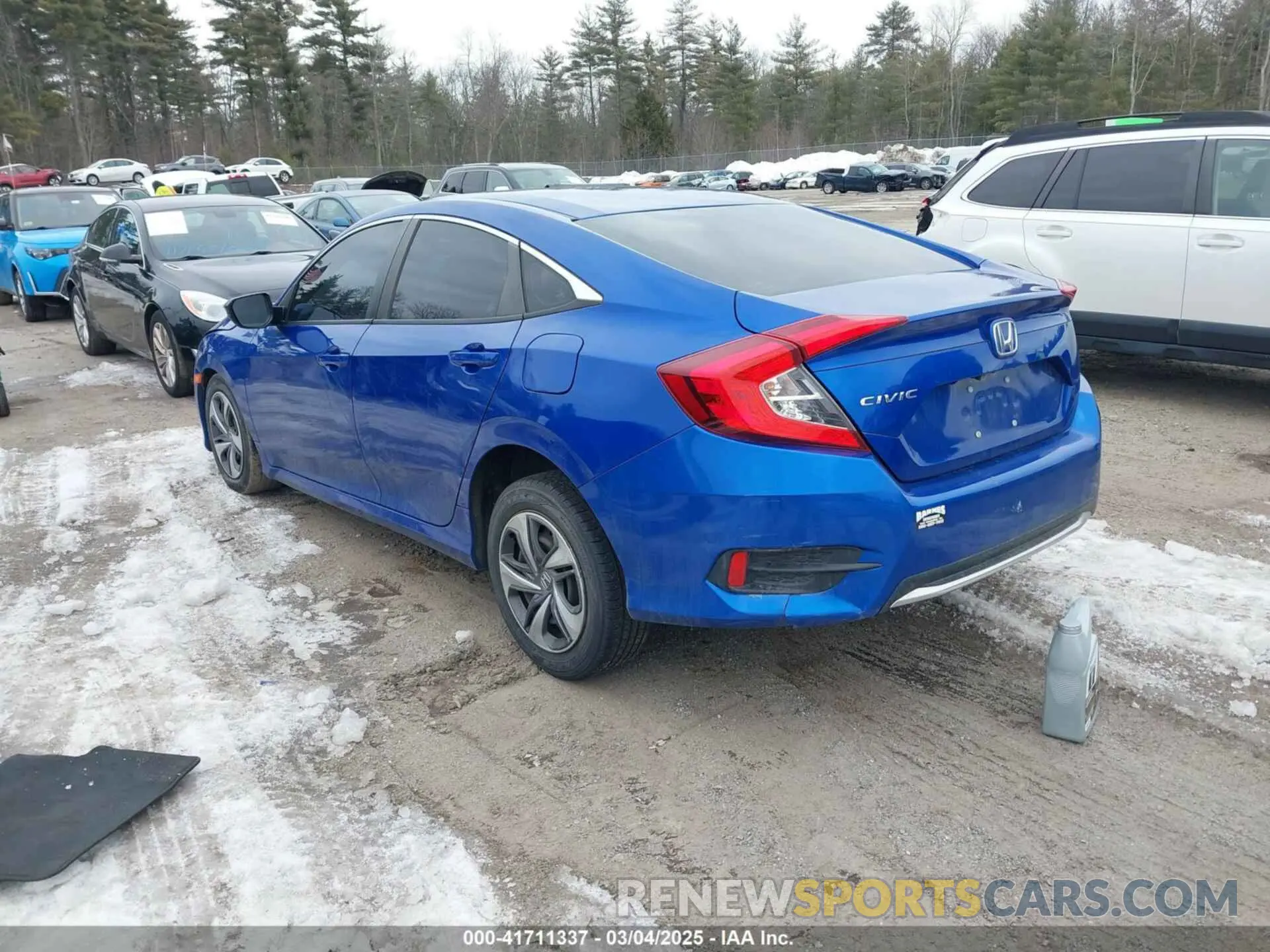 3 Photograph of a damaged car 2HGFC2F64LH514640 HONDA CIVIC 2020