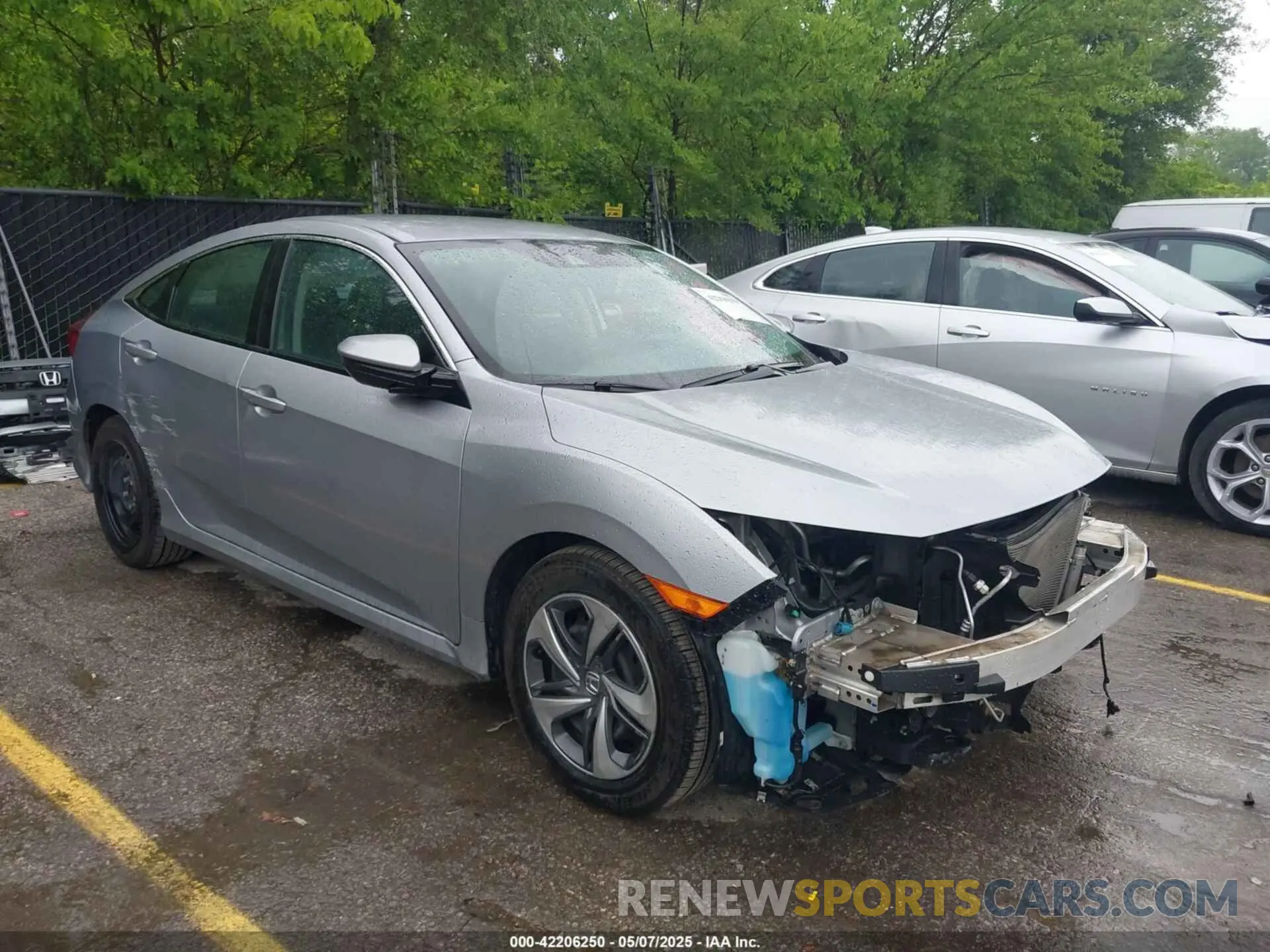 1 Photograph of a damaged car 2HGFC2F64LH516064 HONDA CIVIC 2020