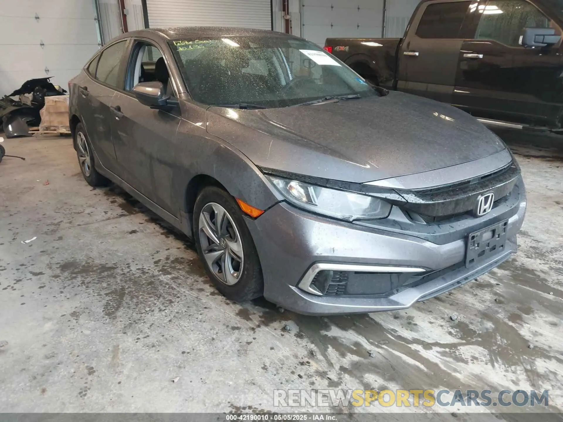 1 Photograph of a damaged car 2HGFC2F64LH525248 HONDA CIVIC 2020