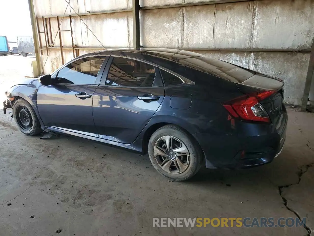 2 Photograph of a damaged car 2HGFC2F64LH542972 HONDA CIVIC 2020