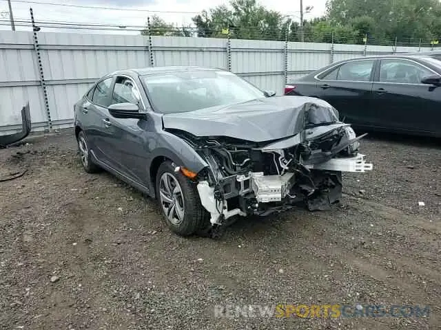 11 Photograph of a damaged car 2HGFC2F64LH555690 HONDA CIVIC 2020