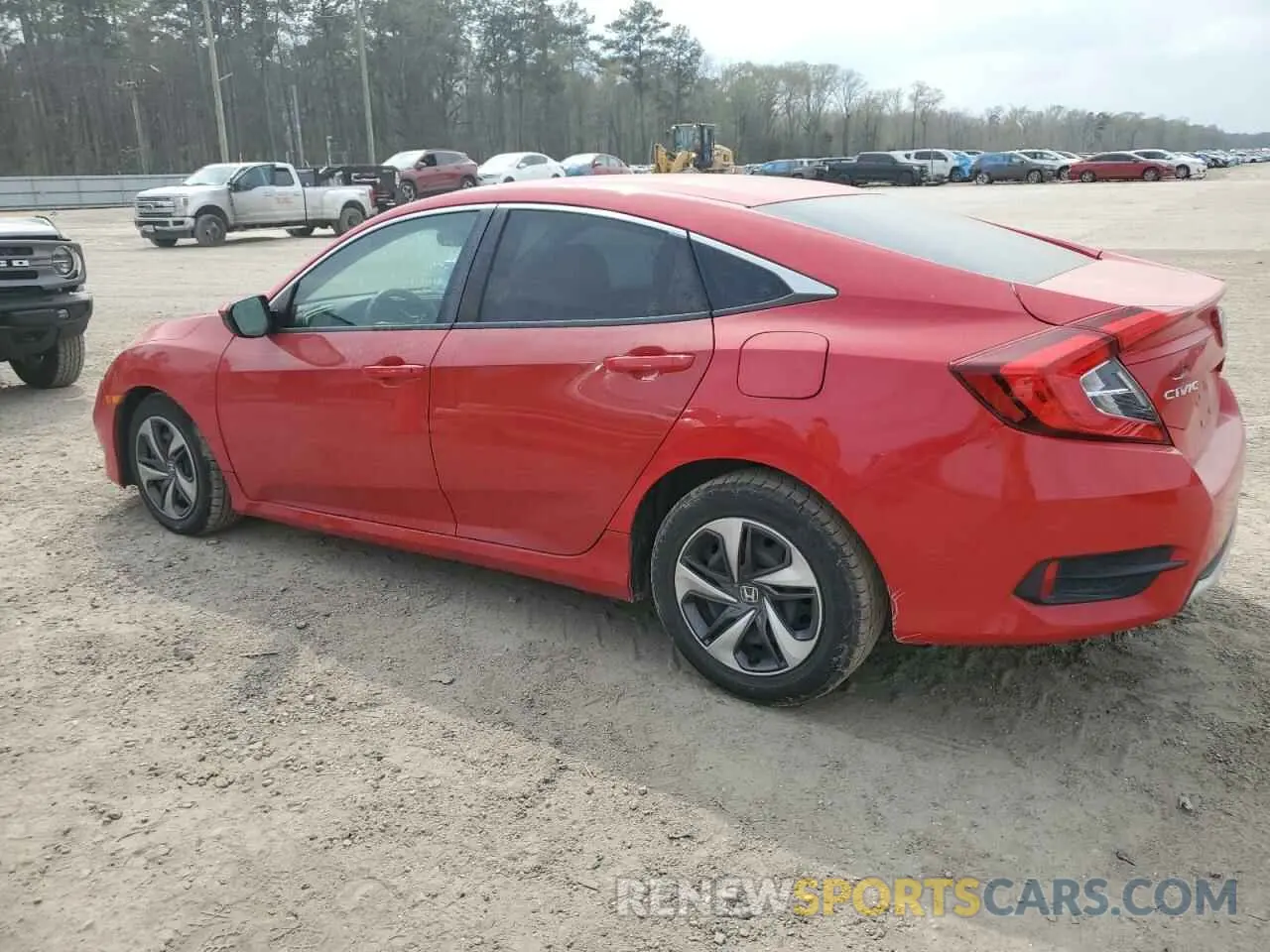 2 Photograph of a damaged car 2HGFC2F64LH562834 HONDA CIVIC 2020