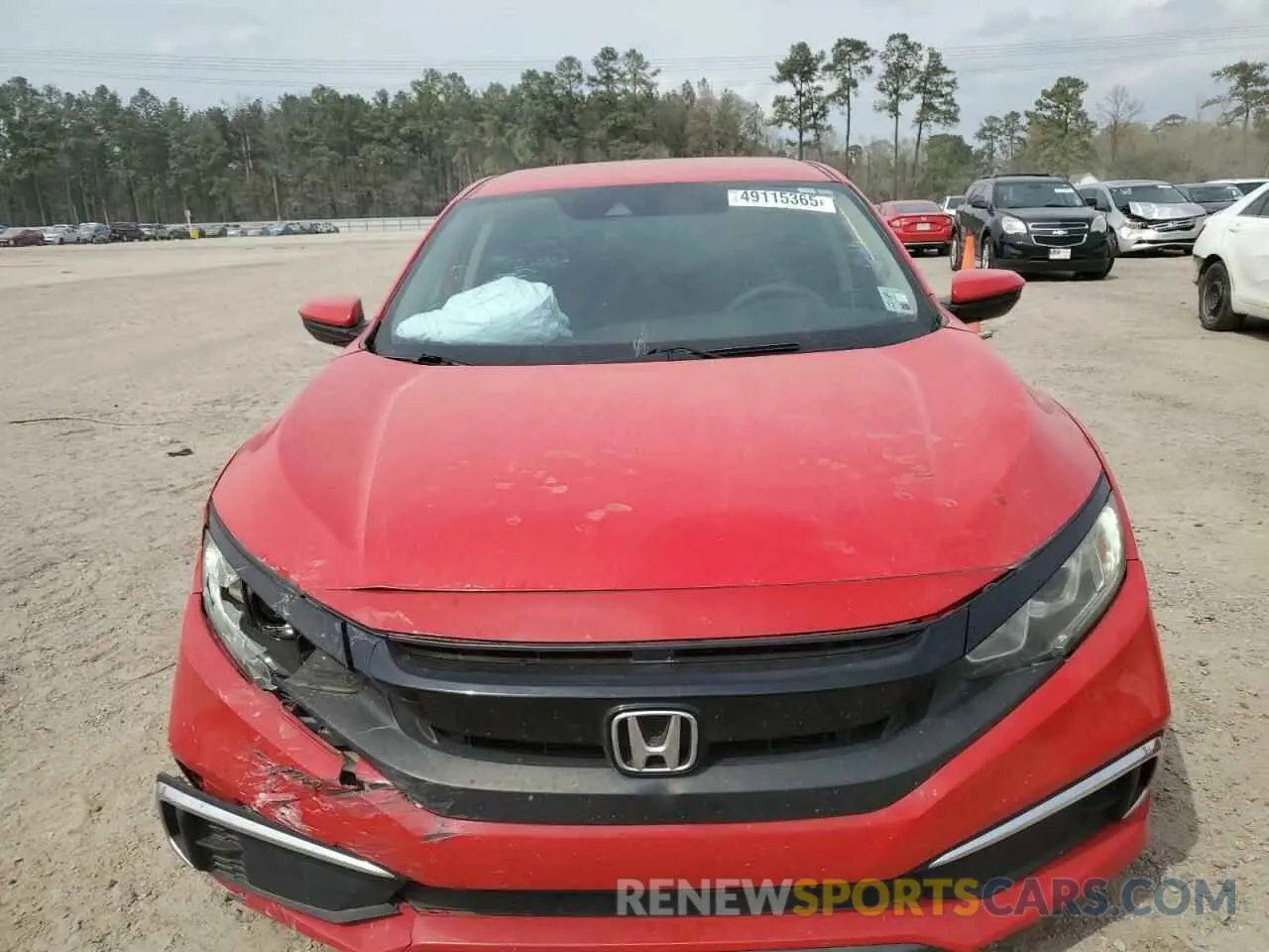 5 Photograph of a damaged car 2HGFC2F64LH562834 HONDA CIVIC 2020