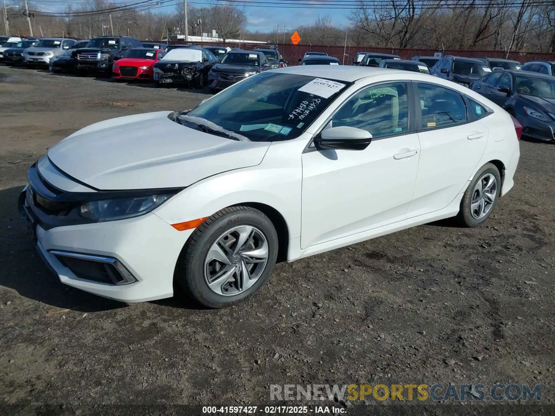 2 Photograph of a damaged car 2HGFC2F64LH568374 HONDA CIVIC 2020