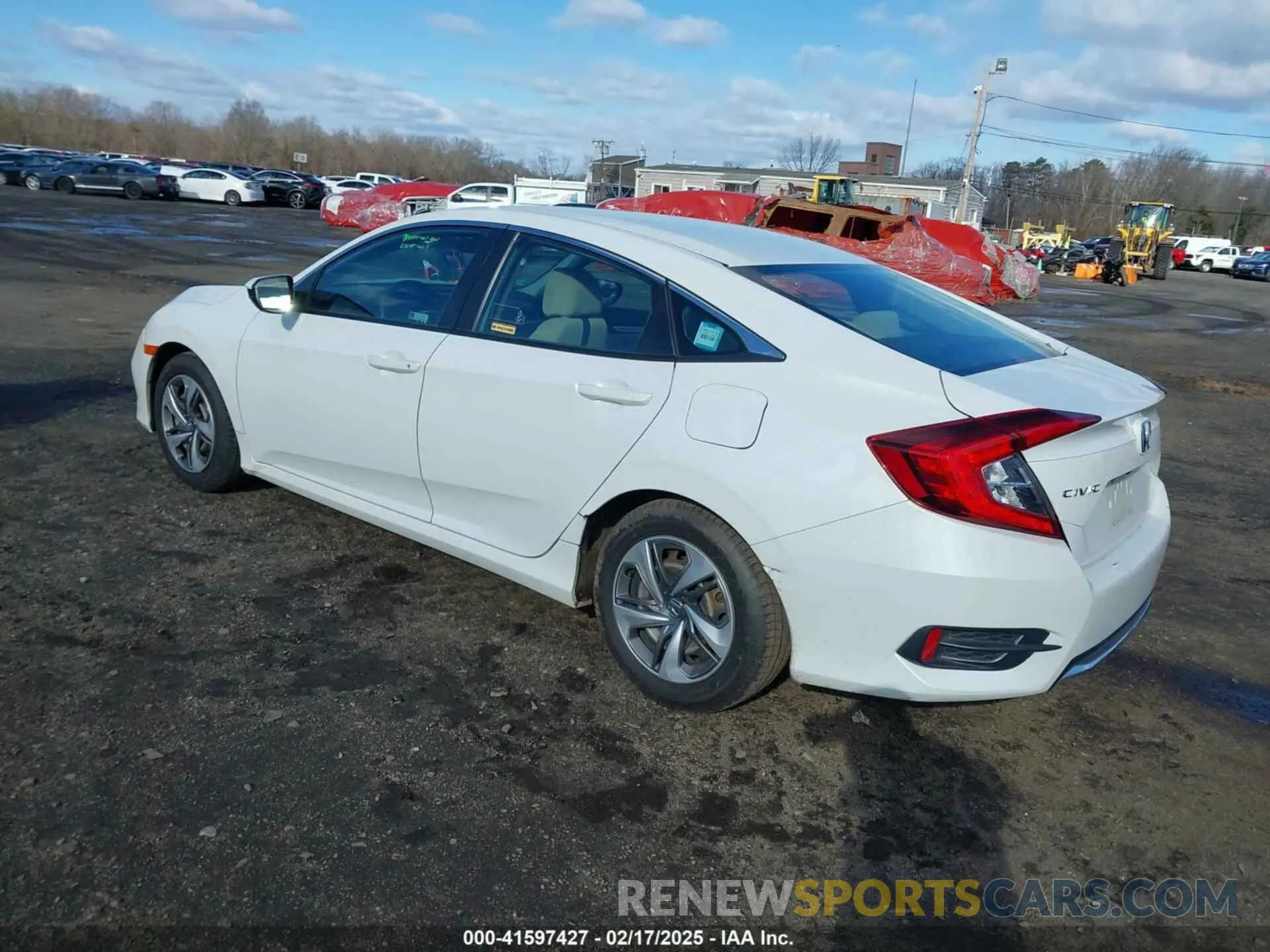 3 Photograph of a damaged car 2HGFC2F64LH568374 HONDA CIVIC 2020