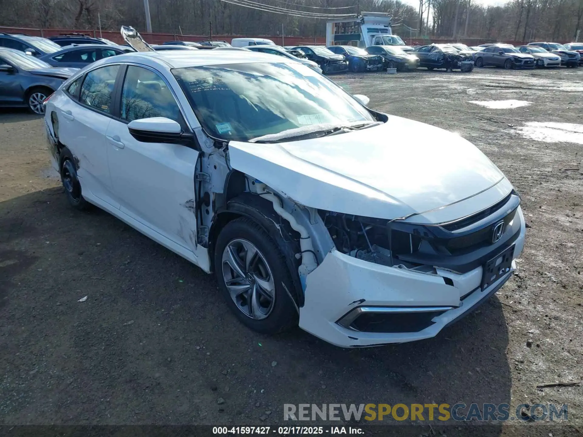 6 Photograph of a damaged car 2HGFC2F64LH568374 HONDA CIVIC 2020