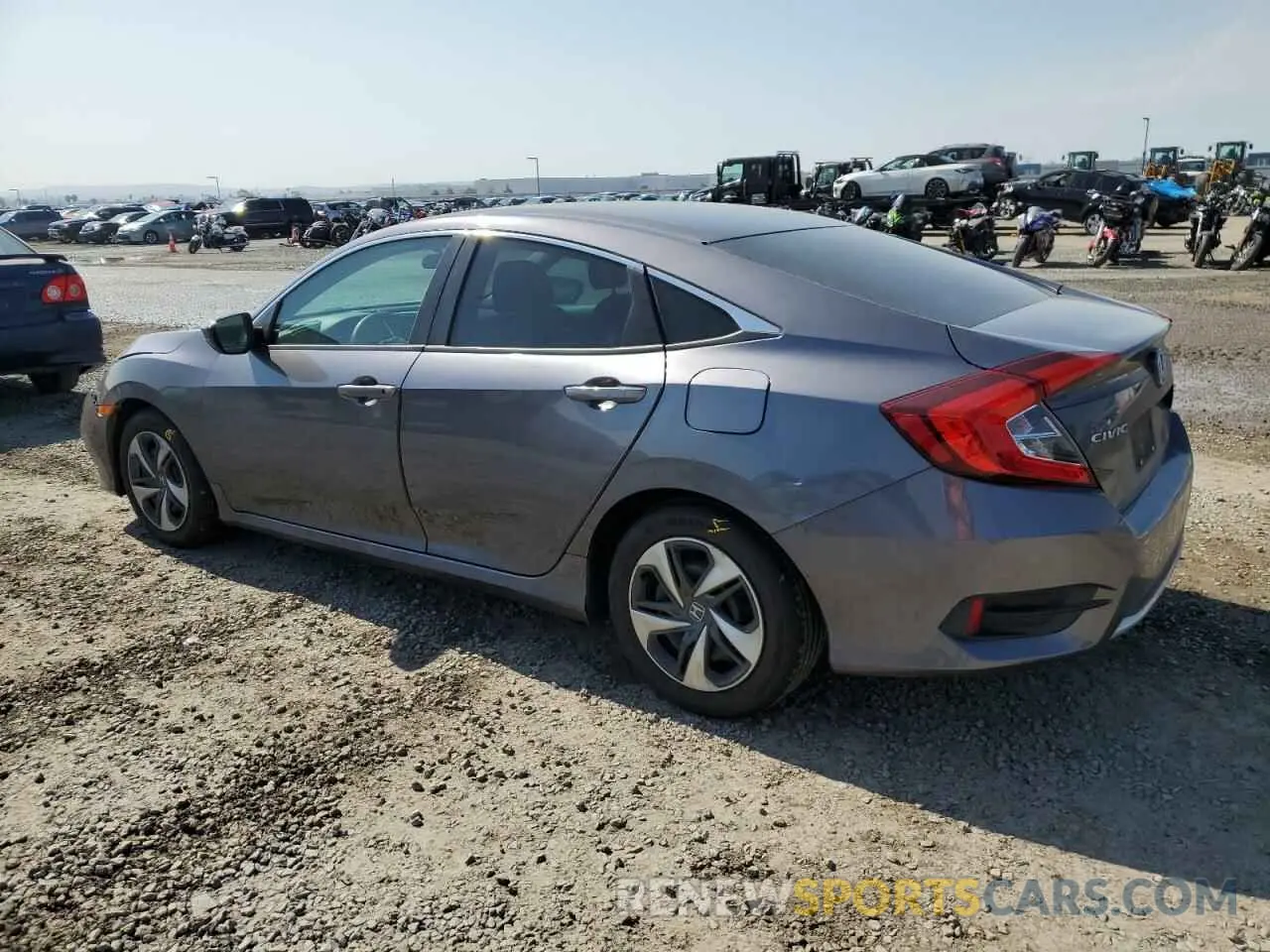2 Photograph of a damaged car 2HGFC2F64LH574532 HONDA CIVIC 2020