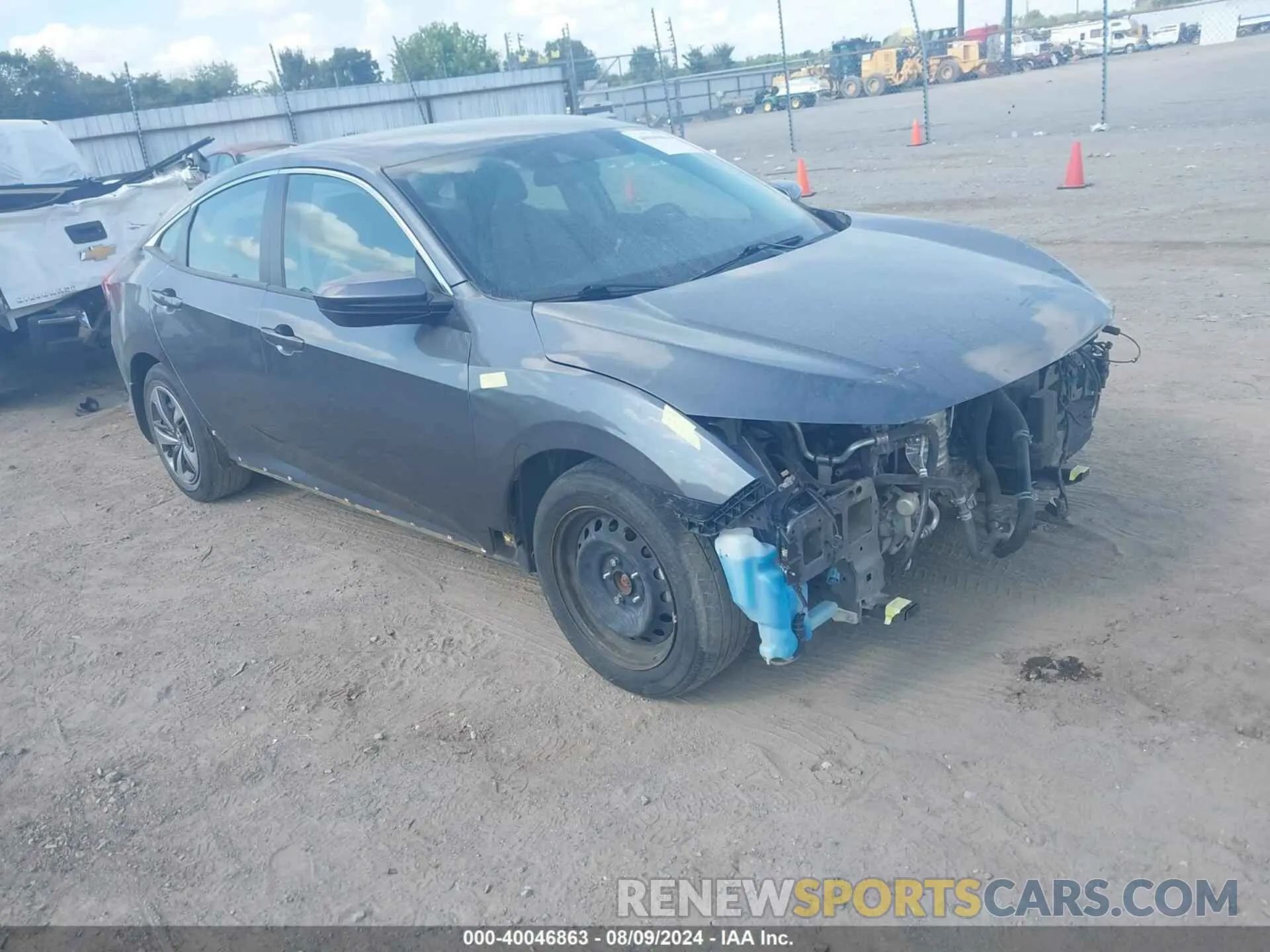 1 Photograph of a damaged car 2HGFC2F65LH505932 HONDA CIVIC 2020