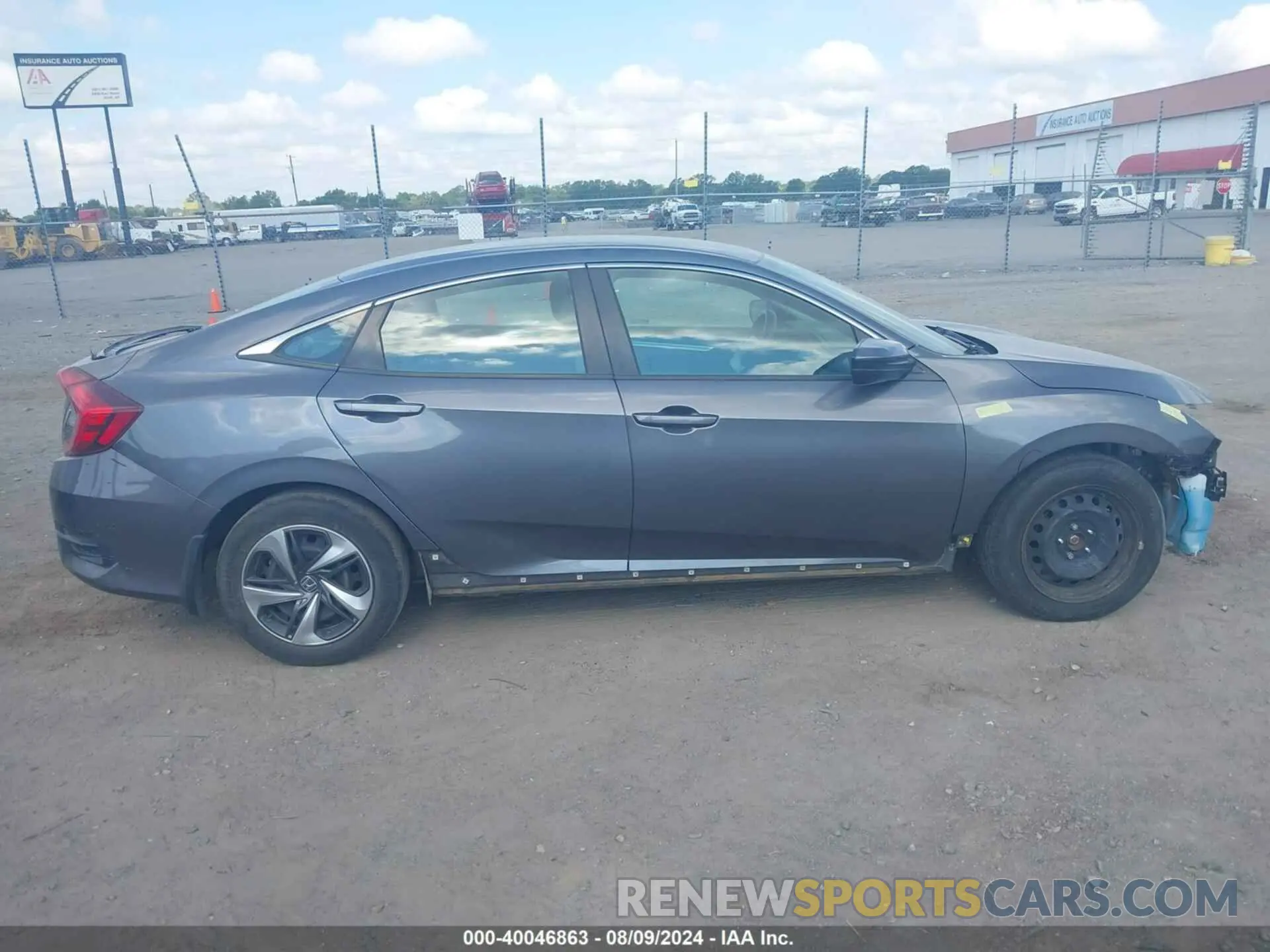 14 Photograph of a damaged car 2HGFC2F65LH505932 HONDA CIVIC 2020