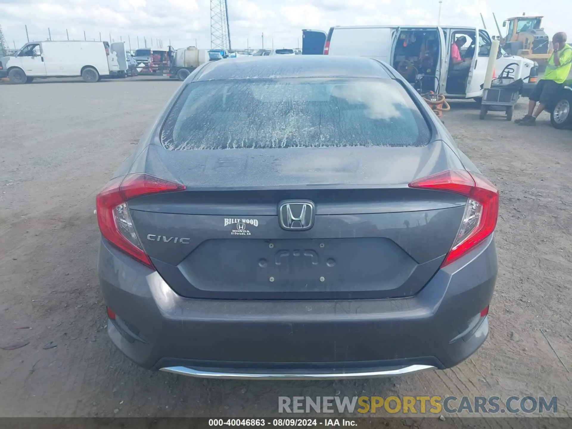 17 Photograph of a damaged car 2HGFC2F65LH505932 HONDA CIVIC 2020