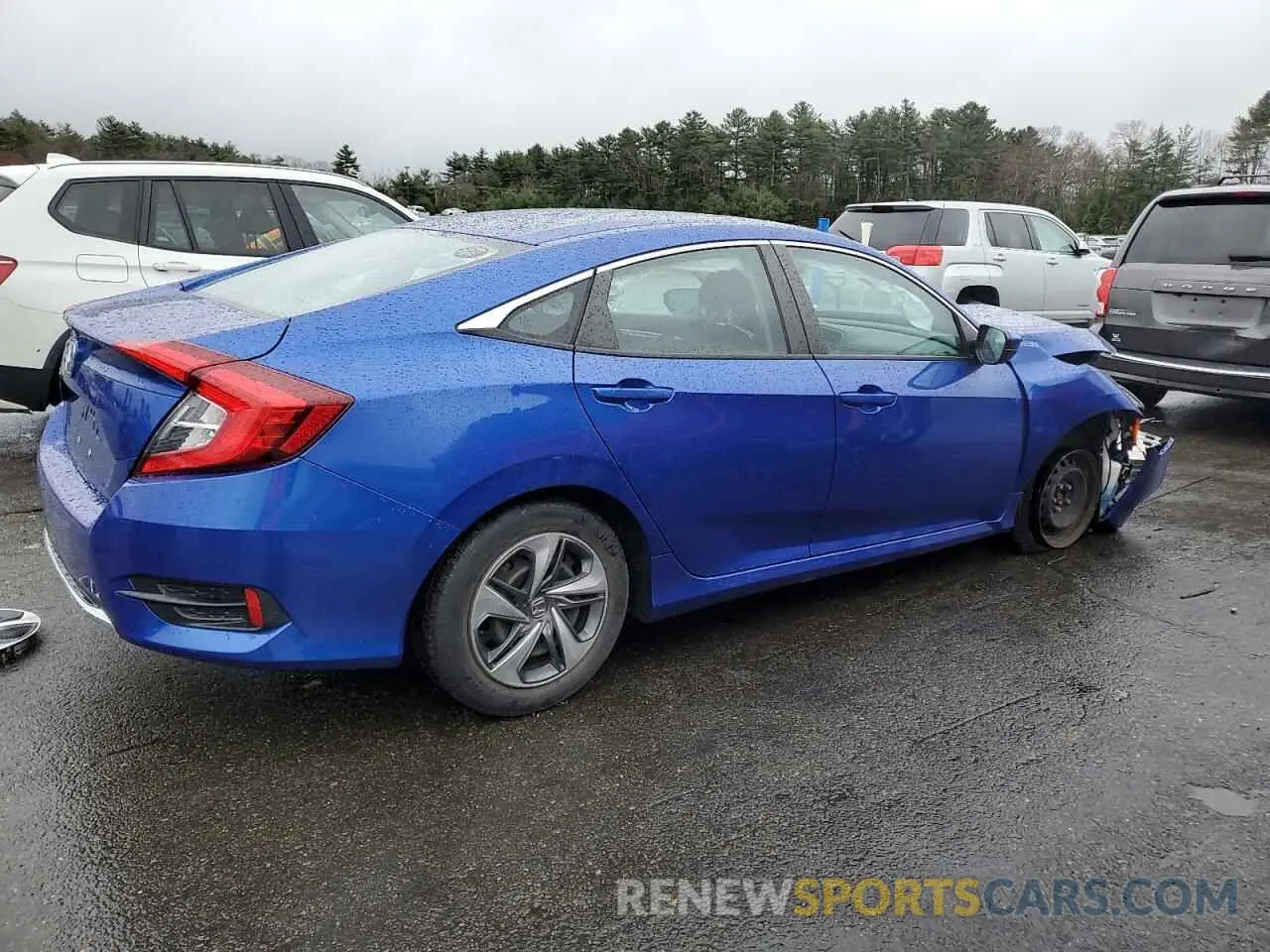 3 Photograph of a damaged car 2HGFC2F65LH514680 HONDA CIVIC 2020